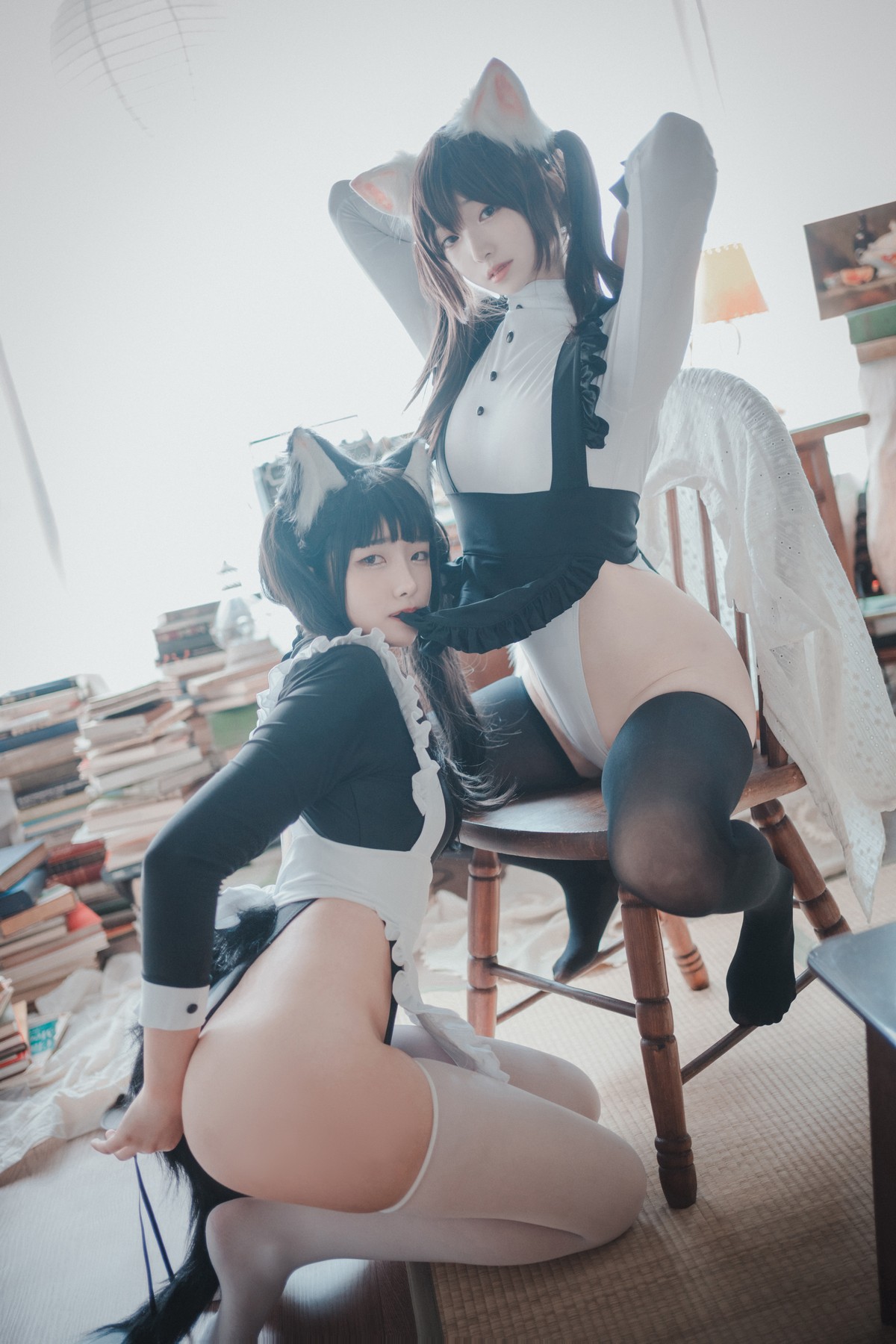 xgyw.top_[DJAWA]No.142_Bambi&Sonson_Maid Mansion主题私房姐妹花性感女仆装诱惑写真153P