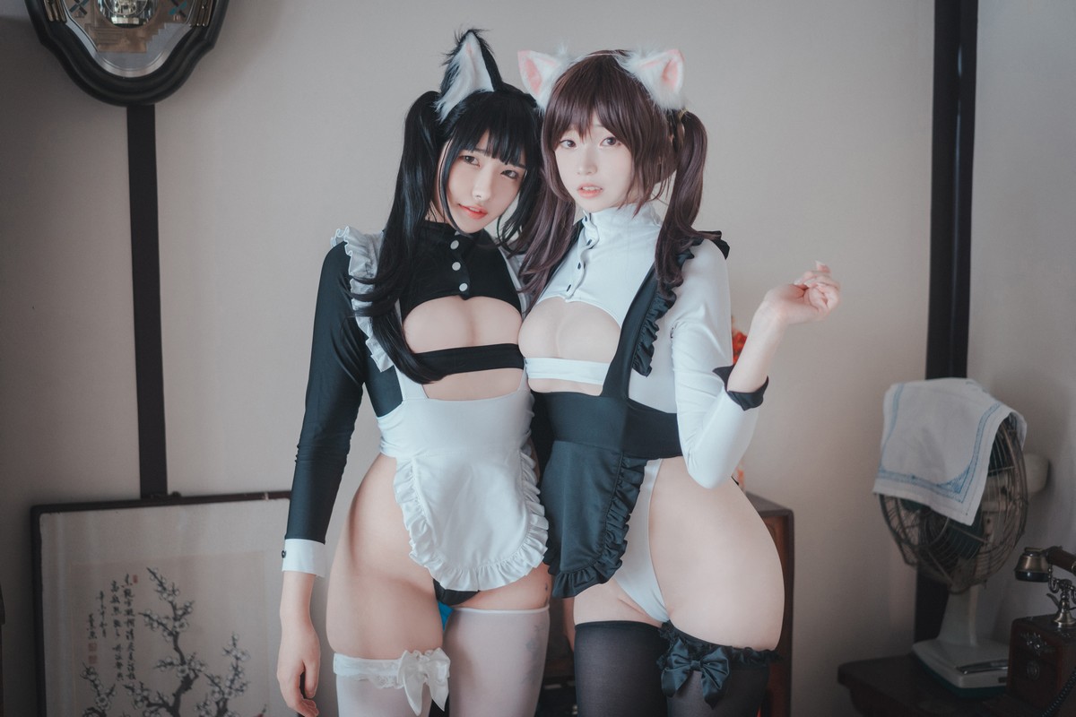 xgyw.top_[DJAWA]No.142_Bambi&Sonson_Maid Mansion主题私房姐妹花性感女仆装诱惑写真153P