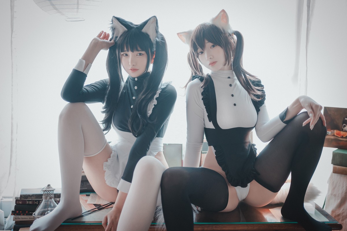 xgyw.top_[DJAWA]No.142_Bambi&Sonson_Maid Mansion主题私房姐妹花性感女仆装诱惑写真153P