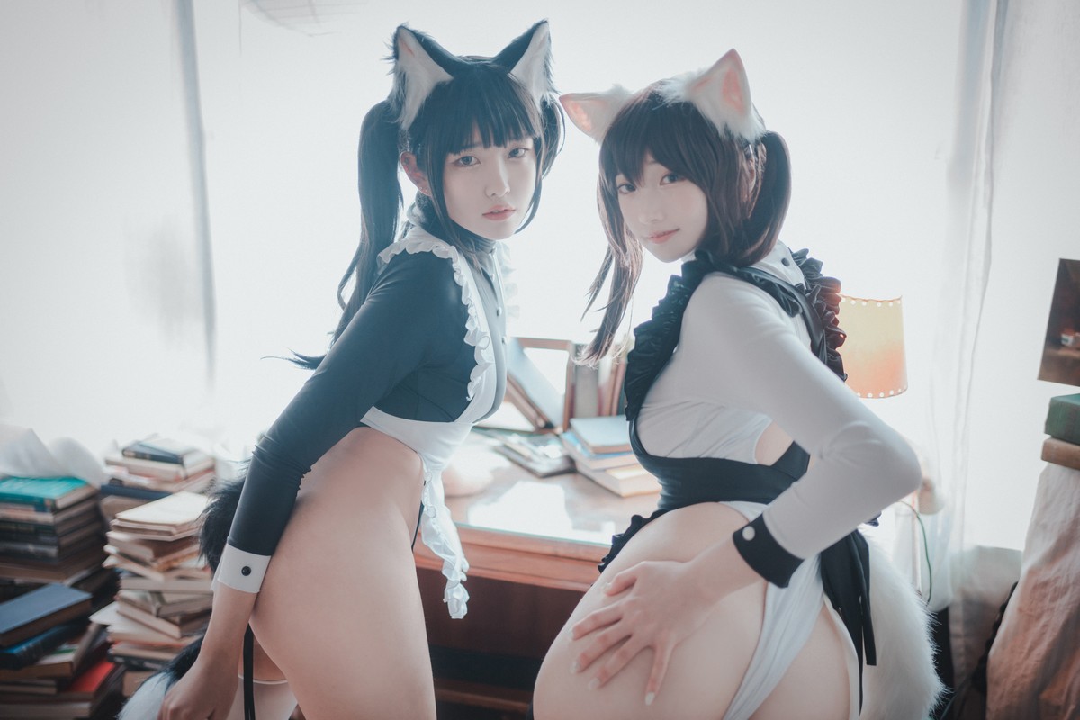 xgyw.top_[DJAWA]No.142_Bambi&Sonson_Maid Mansion主题私房姐妹花性感女仆装诱惑写真153P