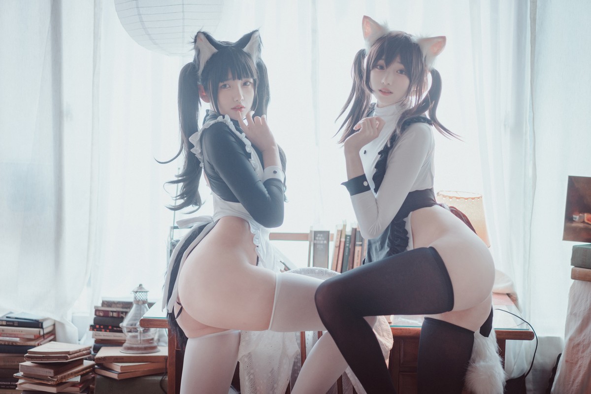 xgyw.top_[DJAWA]No.142_Bambi&Sonson_Maid Mansion主题私房姐妹花性感女仆装诱惑写真153P