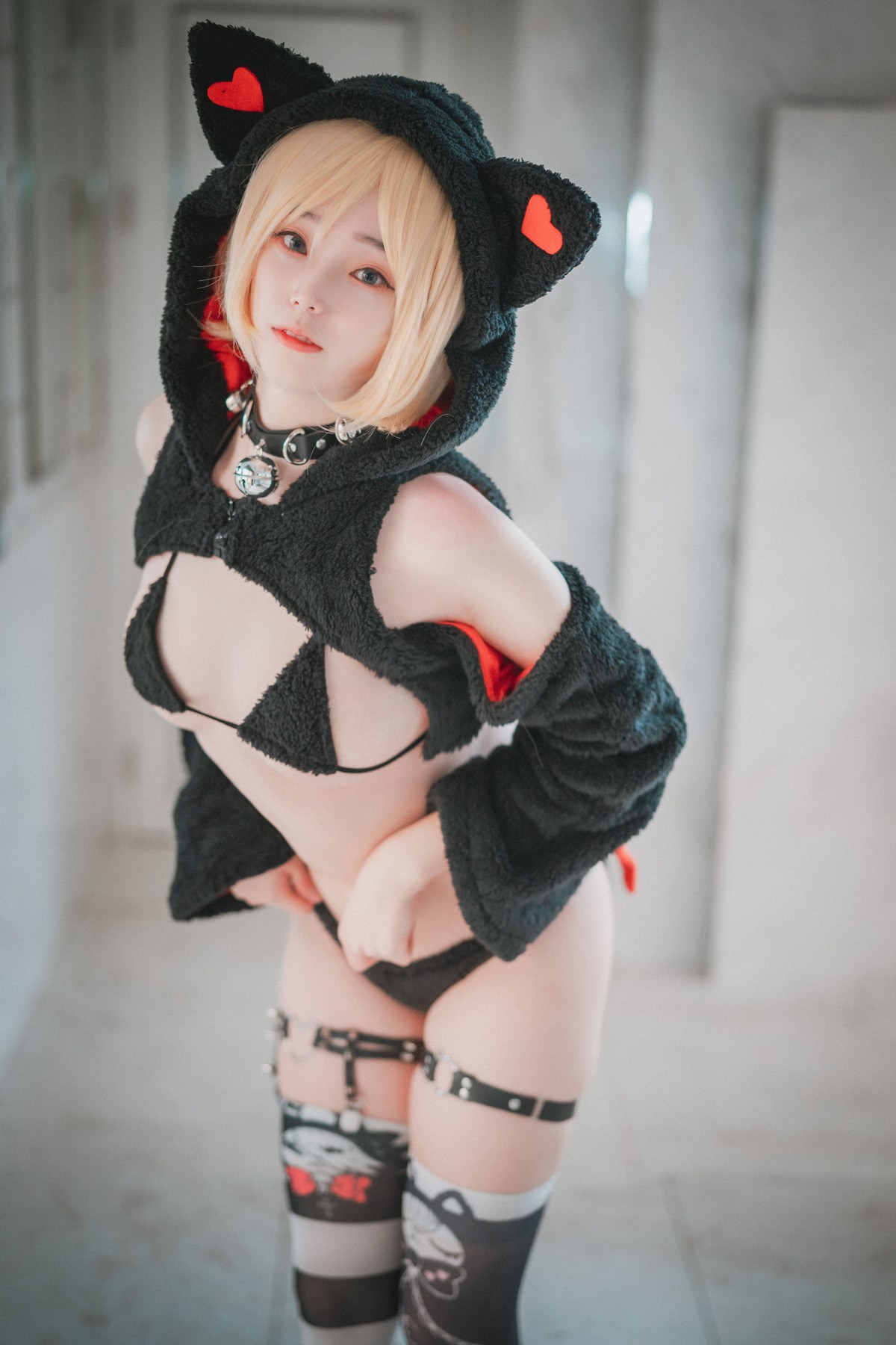 xgyw.top_[DJAWA]No.144_韩国模特_Naughty Black Cat主题私房性感猫女郎服饰迷人诱惑写真101P
