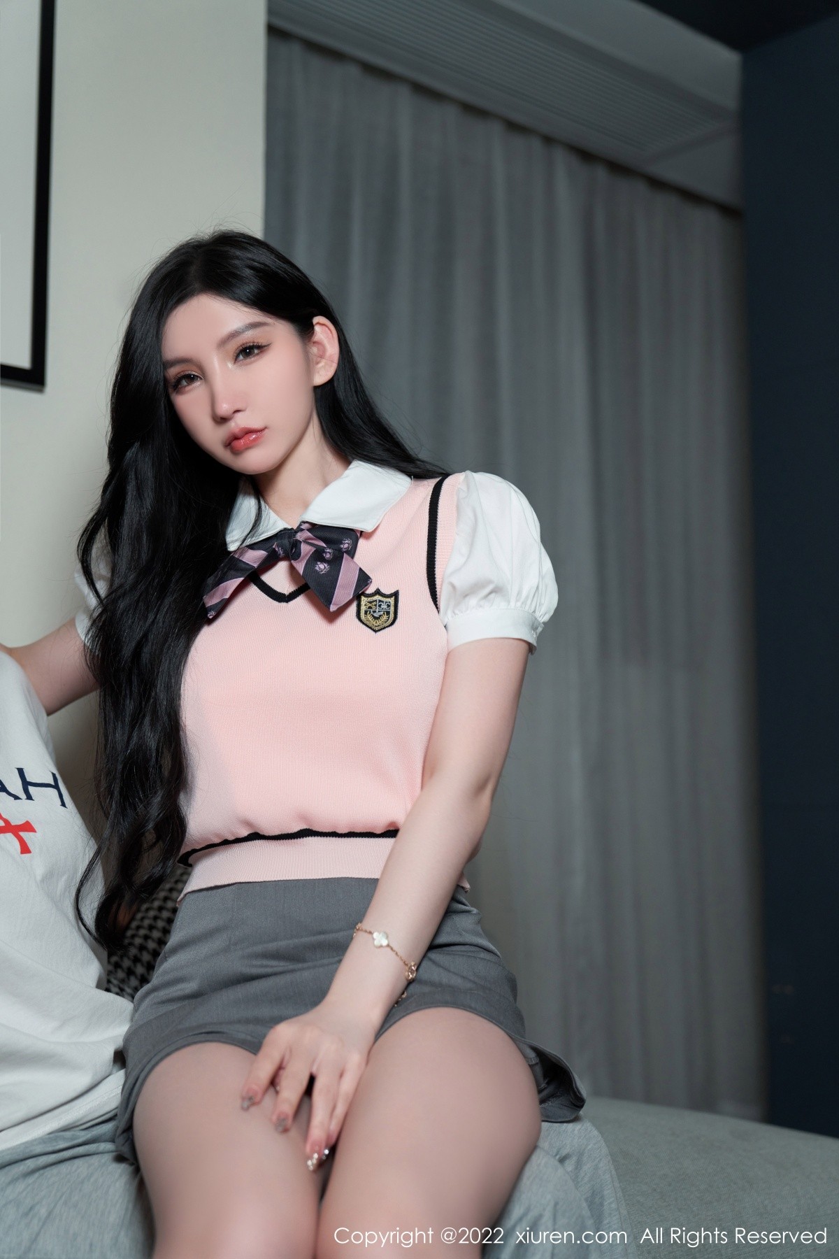 xgyw.top_XiuRen第5285期_女神周于希Sally心愿旅拍私房情趣捆绑露淡粉蕾丝内衣诱惑写真86P