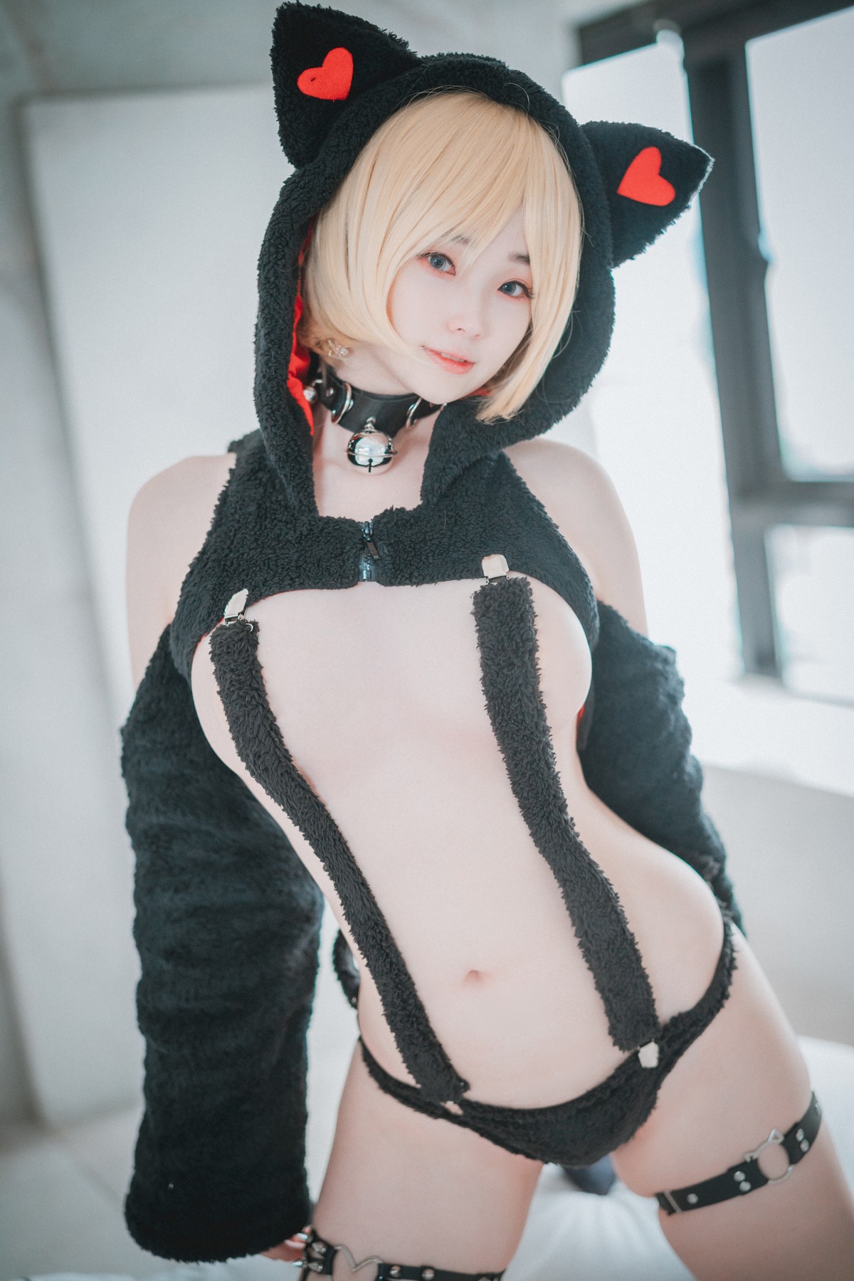 xgyw.top_[DJAWA]No.144_韩国模特_Naughty Black Cat主题私房性感猫女郎服饰迷人诱惑写真101P