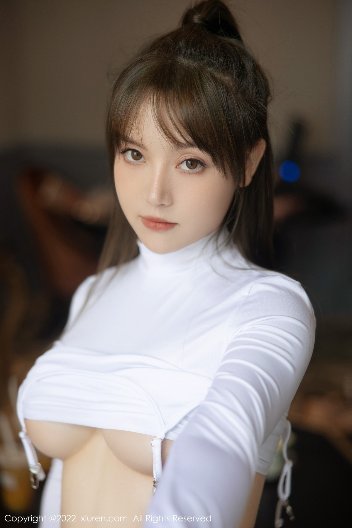 xgyw.top_XiuRen第5304期_模特豆瓣酱私房性感白色轻透服饰配白丝袜秀丰满身材诱惑写真87P