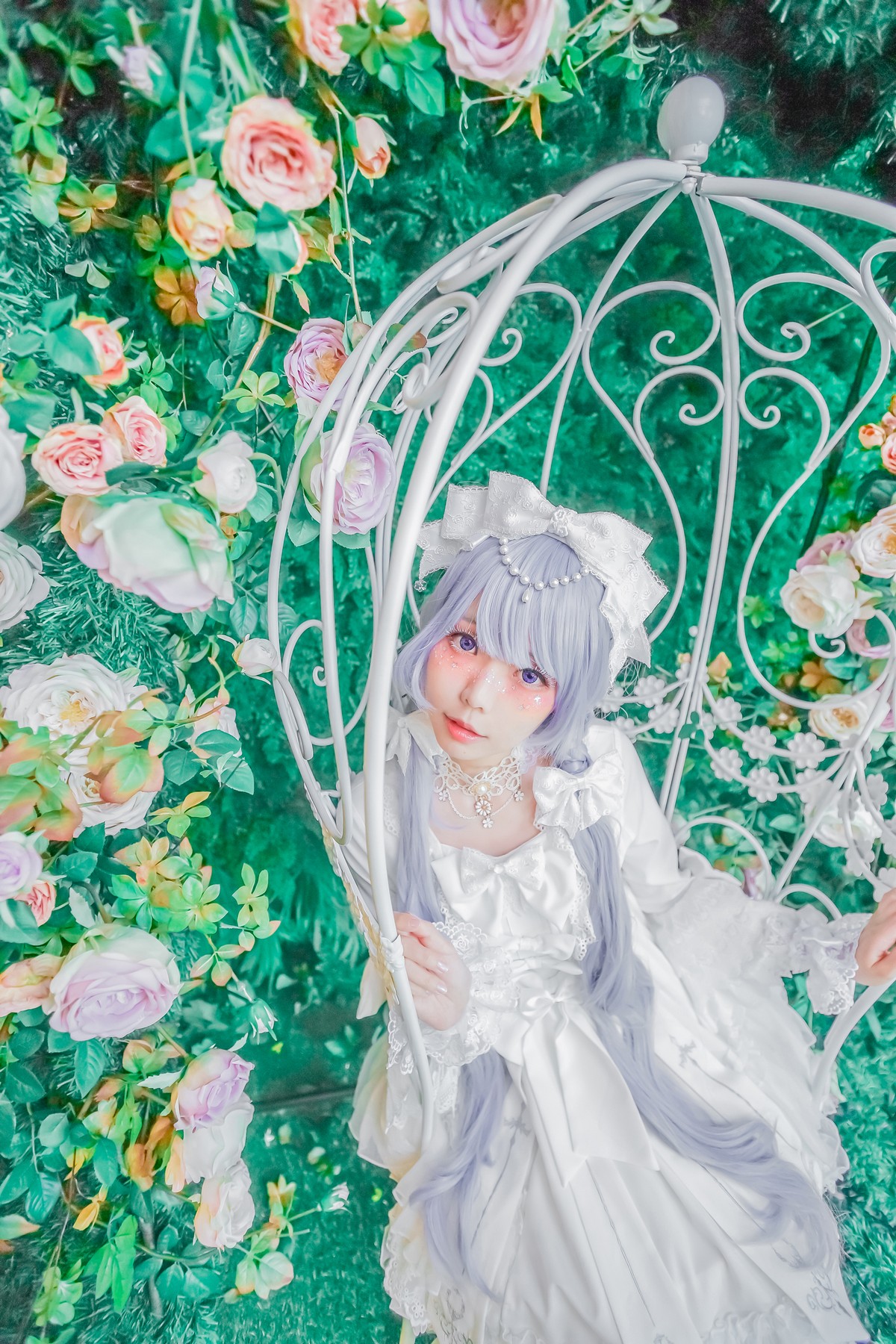 xgyw.top_Coser妹子Ely_eee双马尾辫主题户外白色JK制服 室内性感女仆装完美诱惑写真141P