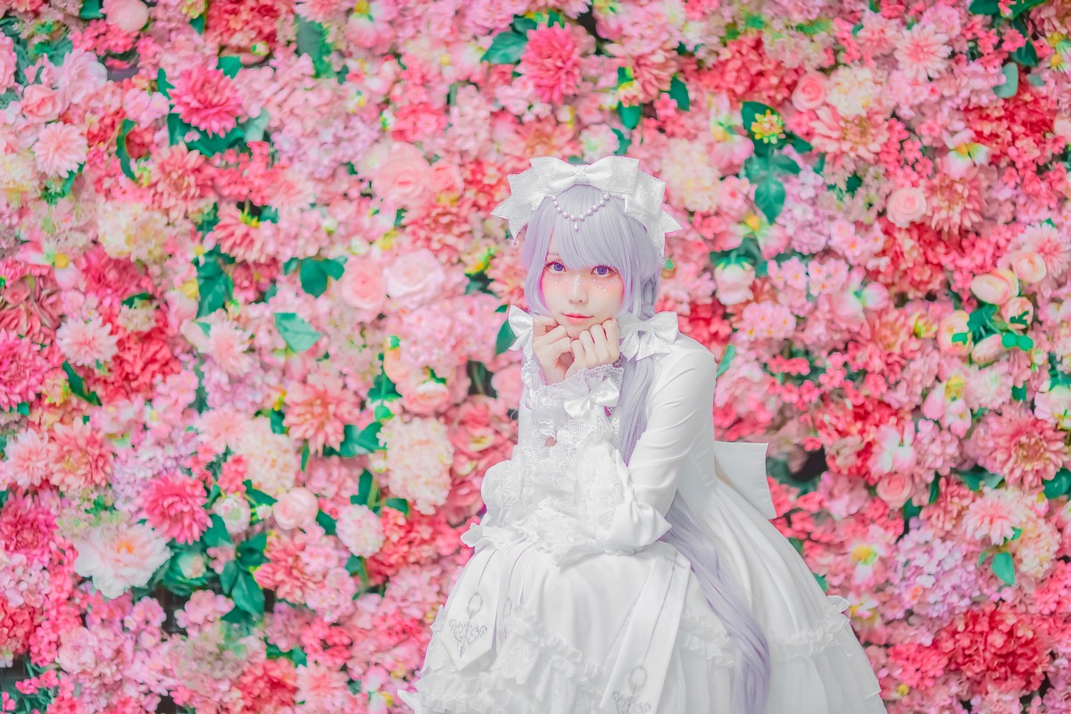 xgyw.top_Coser妹子Ely_eee双马尾辫主题户外白色JK制服 室内性感女仆装完美诱惑写真141P