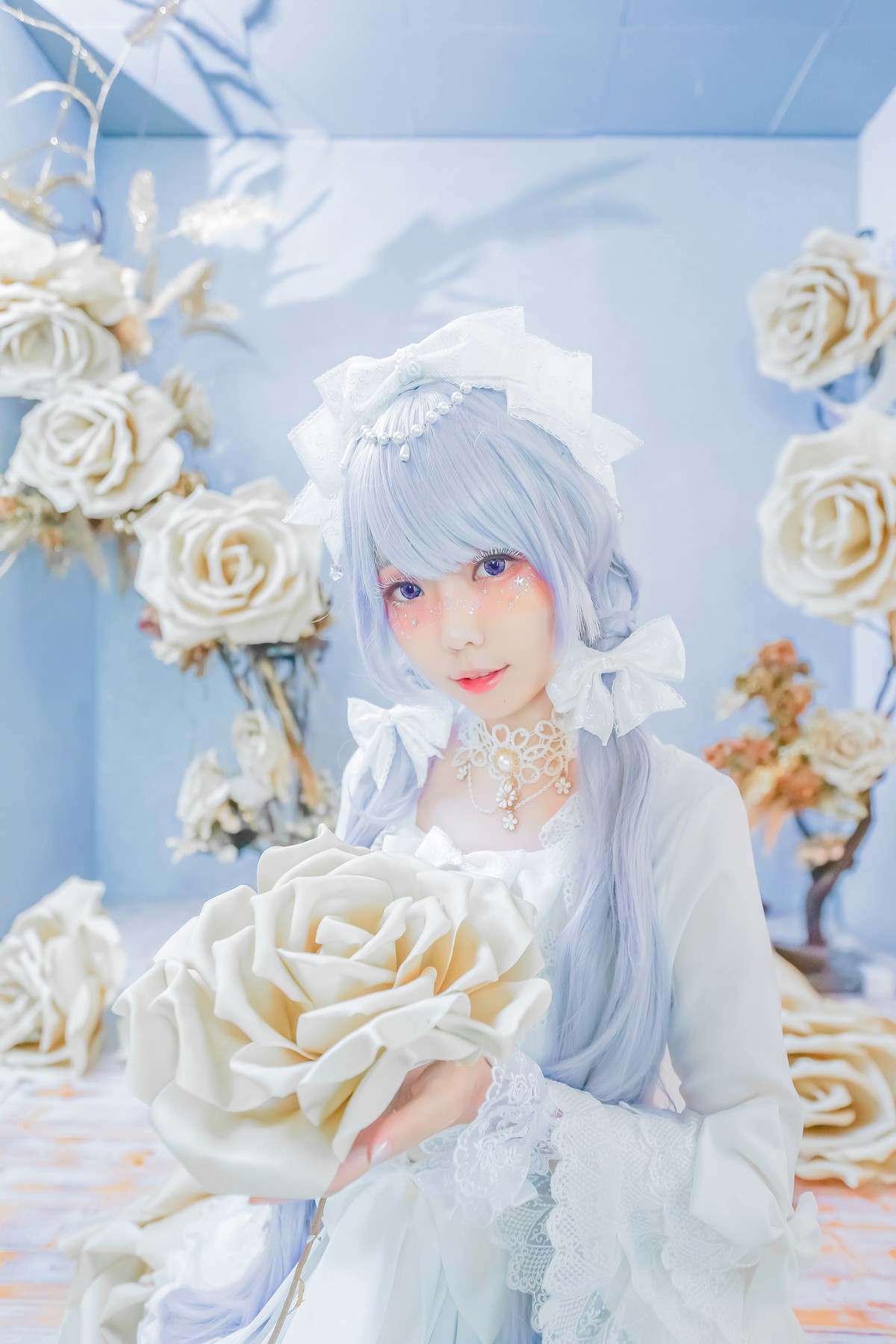 xgyw.top_Coser妹子Ely_eee双马尾辫主题户外白色JK制服 室内性感女仆装完美诱惑写真141P