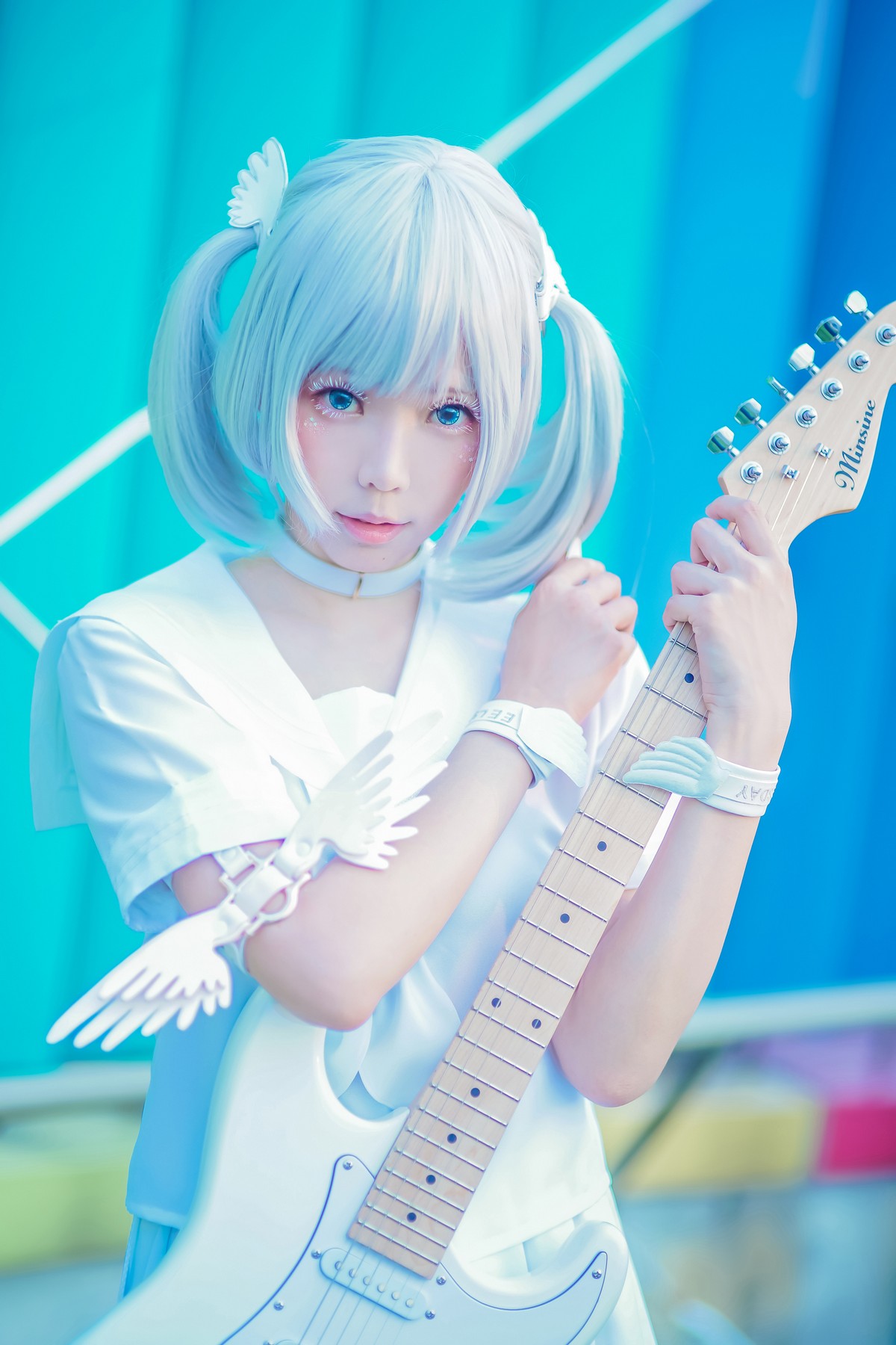 xgyw.top_Coser妹子Ely_eee双马尾辫主题户外白色JK制服 室内性感女仆装完美诱惑写真141P
