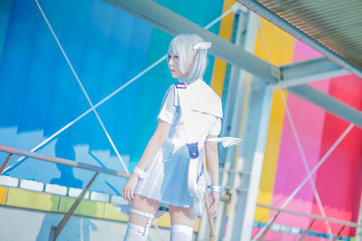 xgyw.top_Coser妹子Ely_eee双马尾辫主题户外白色JK制服 室内性感女仆装完美诱惑写真141P