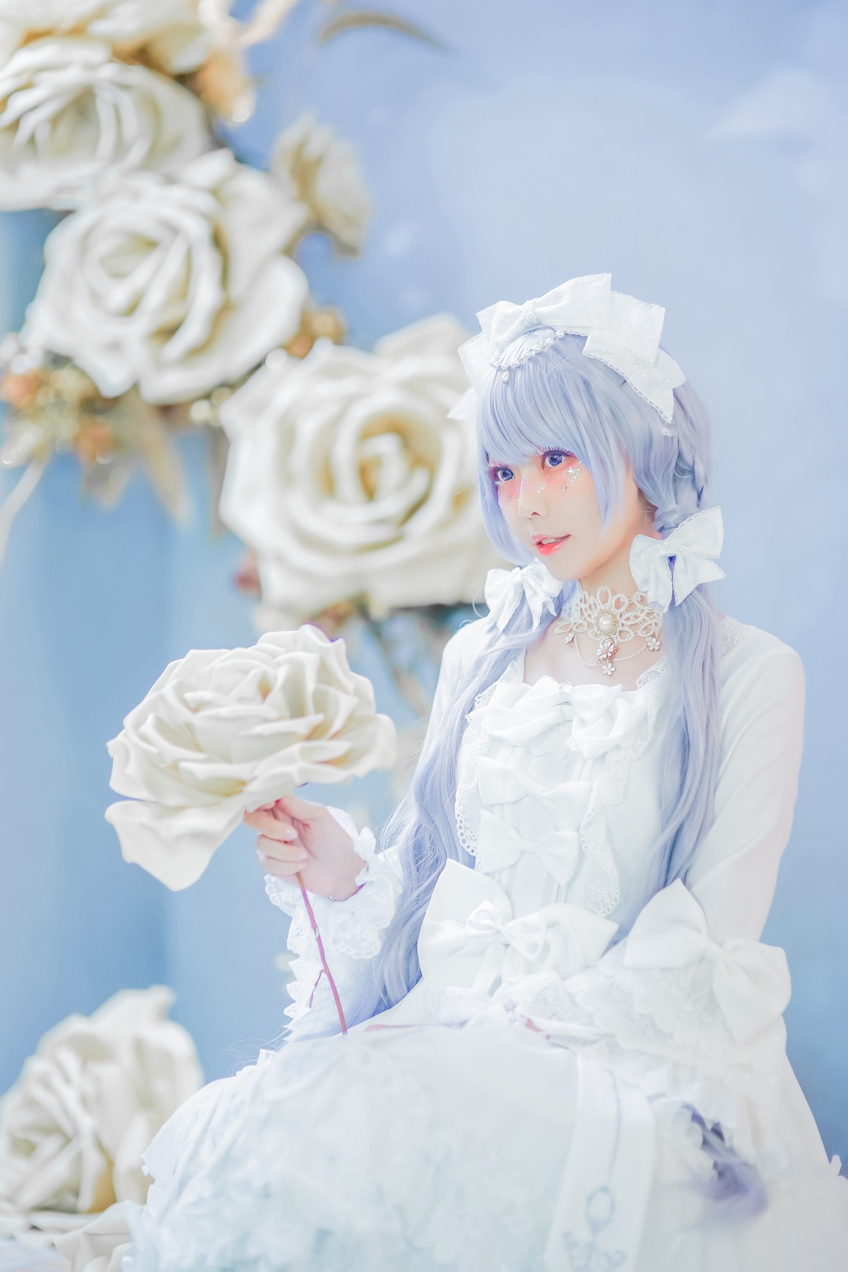 xgyw.top_Coser妹子Ely_eee双马尾辫主题户外白色JK制服 室内性感女仆装完美诱惑写真141P
