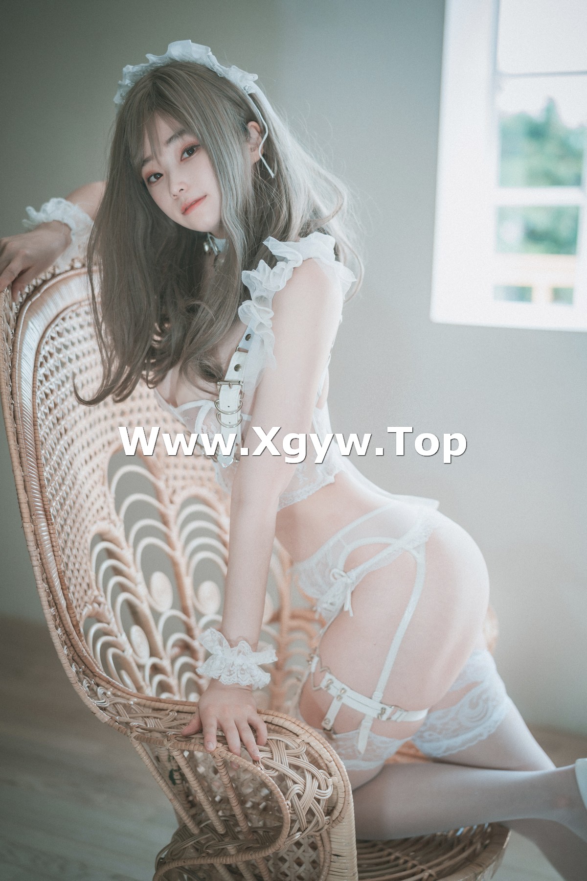 xgyw.top_[DJAWA]No.149_模特BamBi_Reine de Blanc主题私房白色蕾丝情趣内衣撩人诱惑写真42P