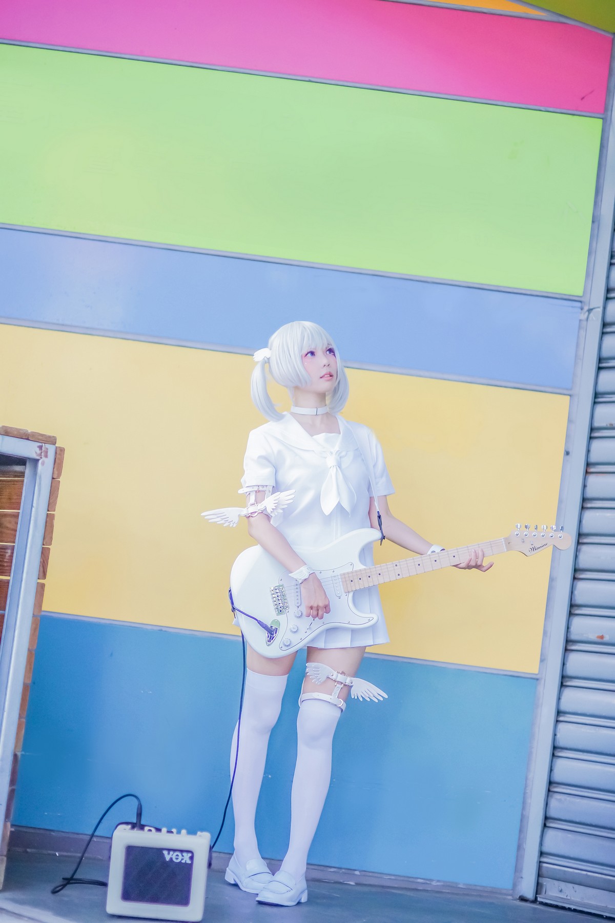 xgyw.top_Coser妹子Ely_eee双马尾辫主题户外白色JK制服 室内性感女仆装完美诱惑写真141P