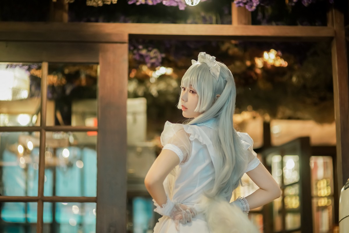 xgyw.top_Coser妹子Ely_eee双马尾辫主题户外白色JK制服 室内性感女仆装完美诱惑写真141P