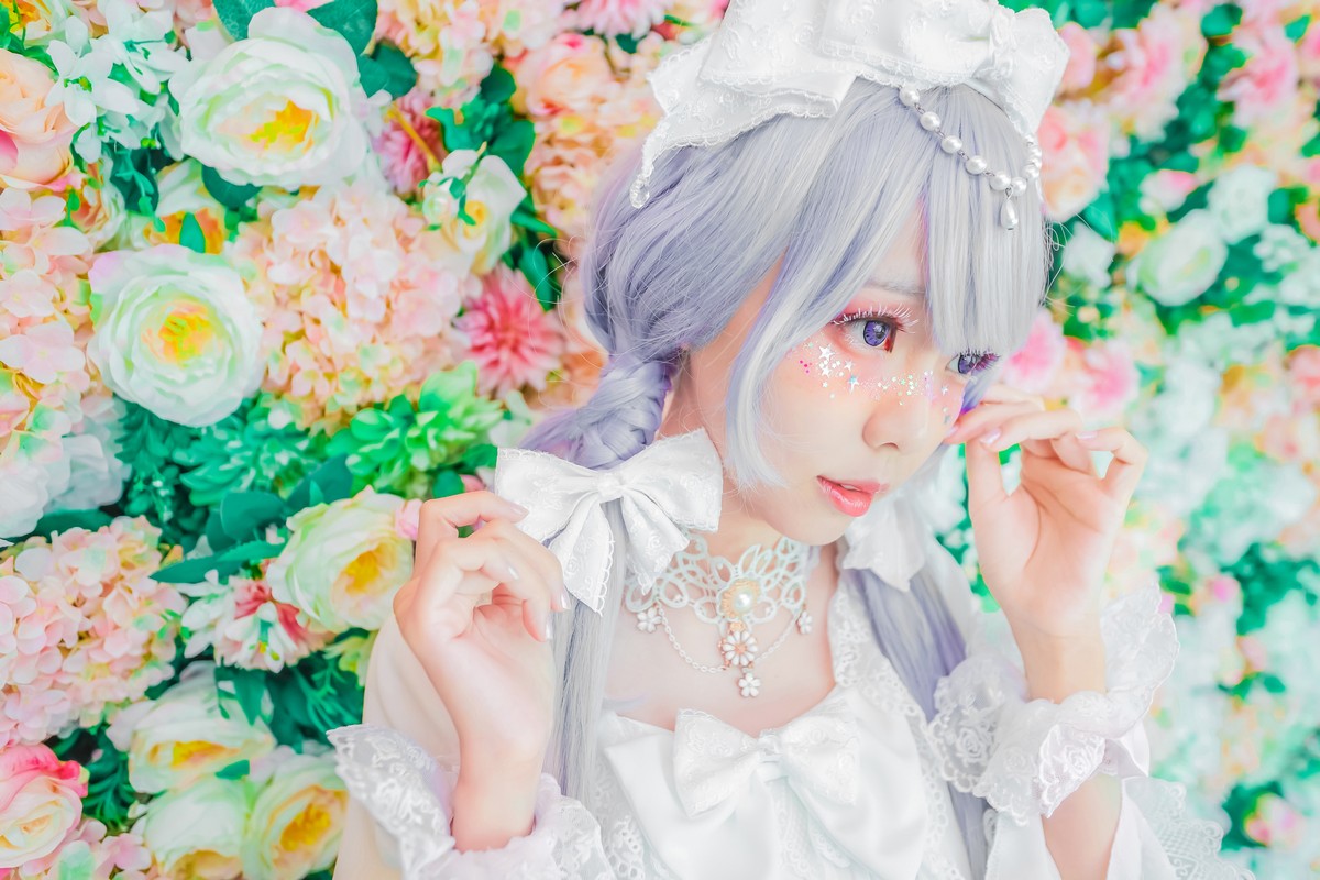 xgyw.top_Coser妹子Ely_eee双马尾辫主题户外白色JK制服 室内性感女仆装完美诱惑写真141P