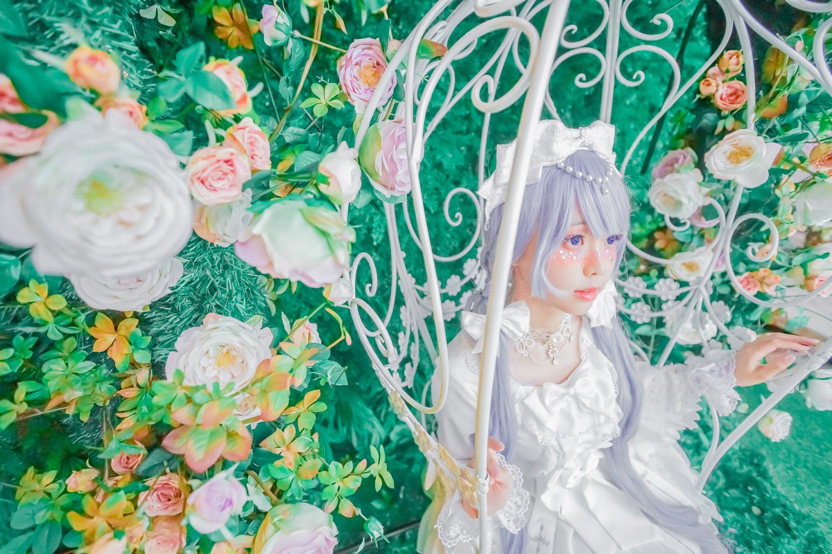 xgyw.top_Coser妹子Ely_eee双马尾辫主题户外白色JK制服 室内性感女仆装完美诱惑写真141P