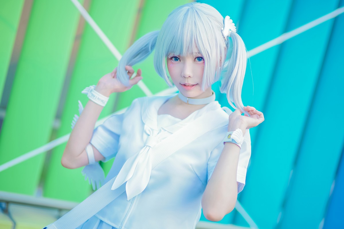 xgyw.top_Coser妹子Ely_eee双马尾辫主题户外白色JK制服 室内性感女仆装完美诱惑写真141P