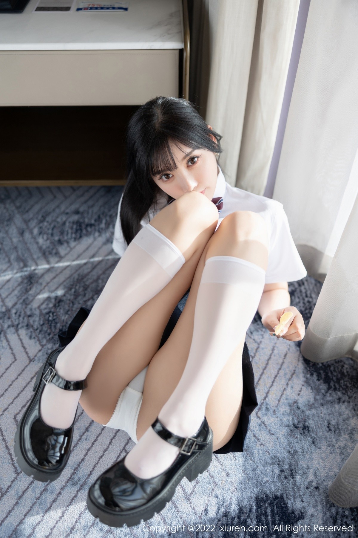 xgyw.top_XiuRen第5338期_女神杨晨晨Yome清爽学妹制服露蕾丝内衣秀完美身材诱惑写真82P