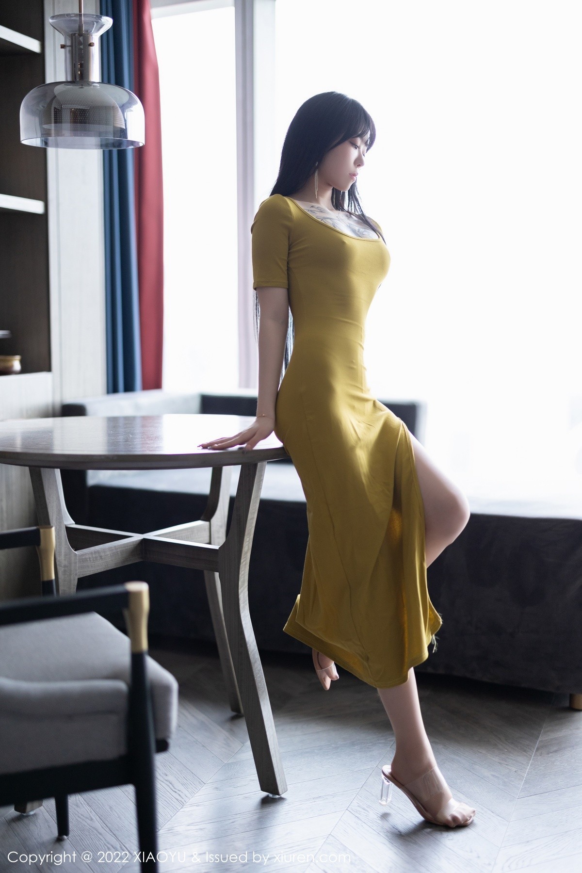 xgyw.top_[XiaoYu画语界]Vol.829_模特奶瓶私房淡蓝围裙配超薄白丝半脱露丁字裤秀翘臀诱惑写真0P