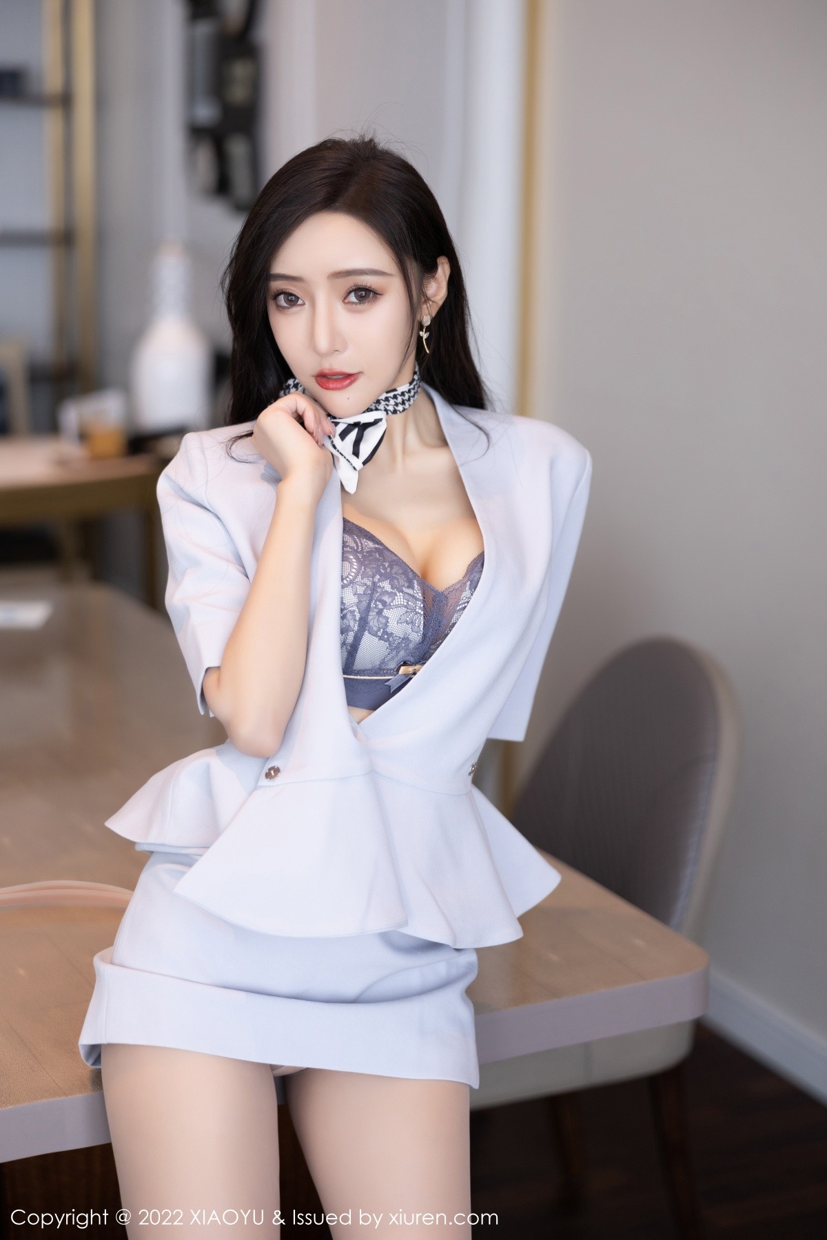 xgyw.top_[XiaoYu画语界]Vol.830_女神王馨瑶yanni时尚丽人装半脱露蕾丝内衣配超薄肉丝诱惑写真91P