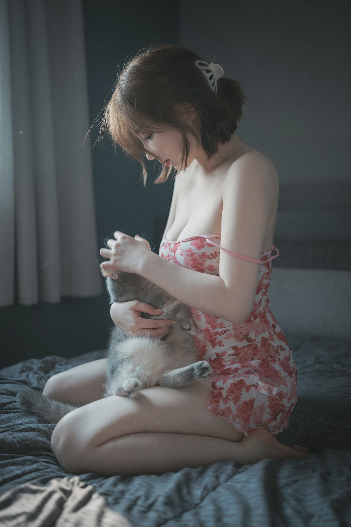 xgyw.top_[DJAWA]No.154_模特Yeeun_Staycation主题性感粉色吊带 透视内衣惹火诱惑写真75P