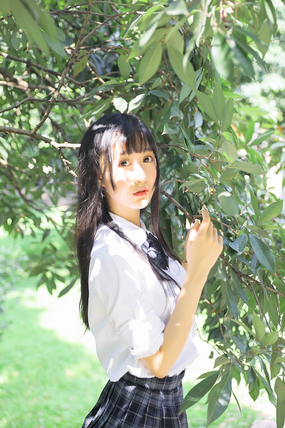 xgyw.top_萌系小姐姐木绵绵OwO上体育课啦主题户外性感学妹JK 体育课运动服迷人写真59P