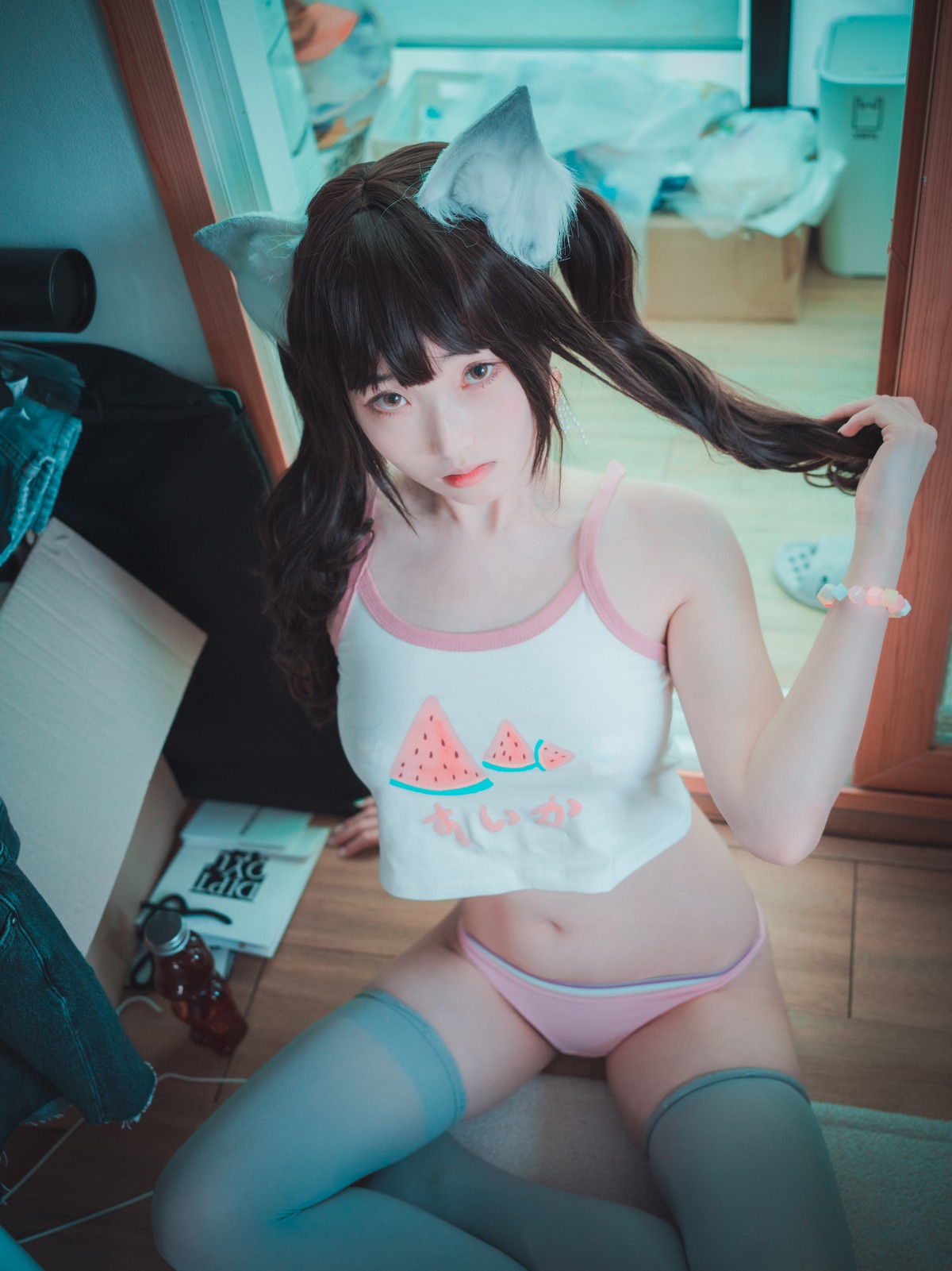 xgyw.top_[DJAWA]No.156_模特Bambi_Cat girl theme主题私房性感猫女郎露豪乳遮点诱惑写真197P
