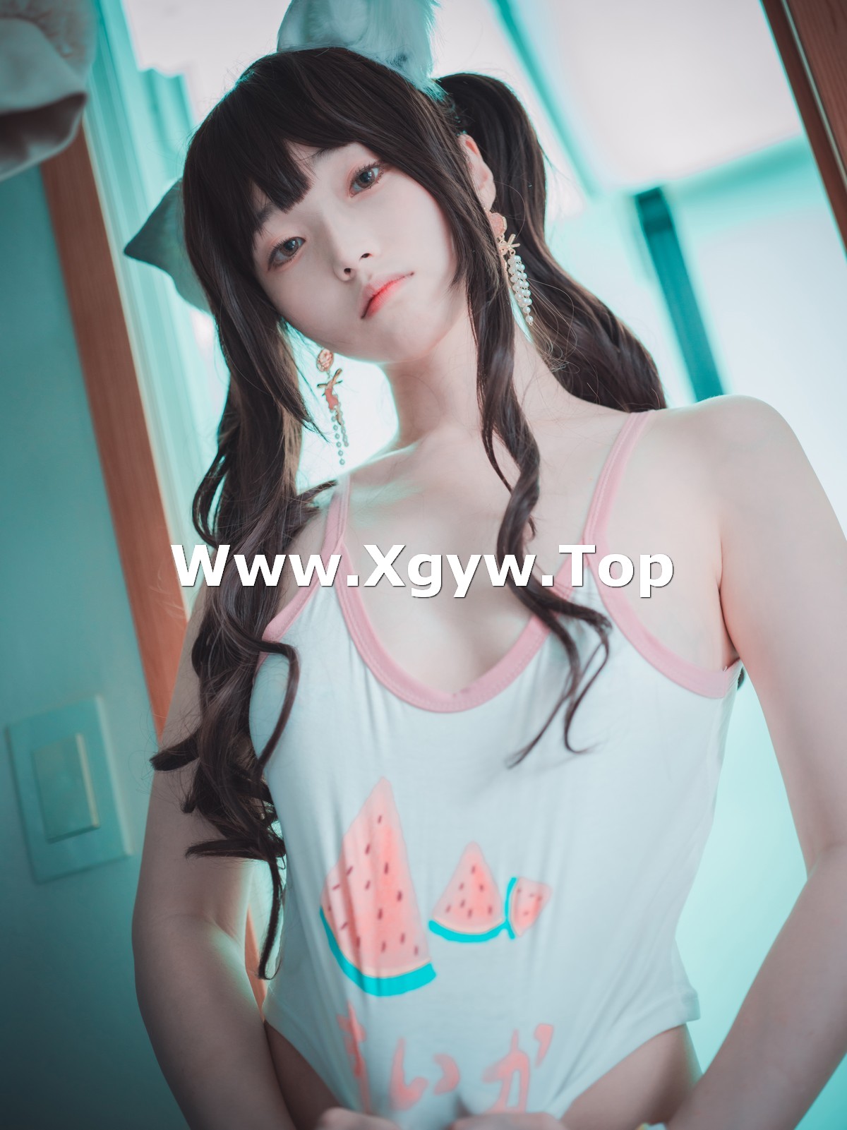 xgyw.top_[DJAWA]No.156_模特Bambi_Cat girl theme主题私房性感猫女郎露豪乳遮点诱惑写真197P
