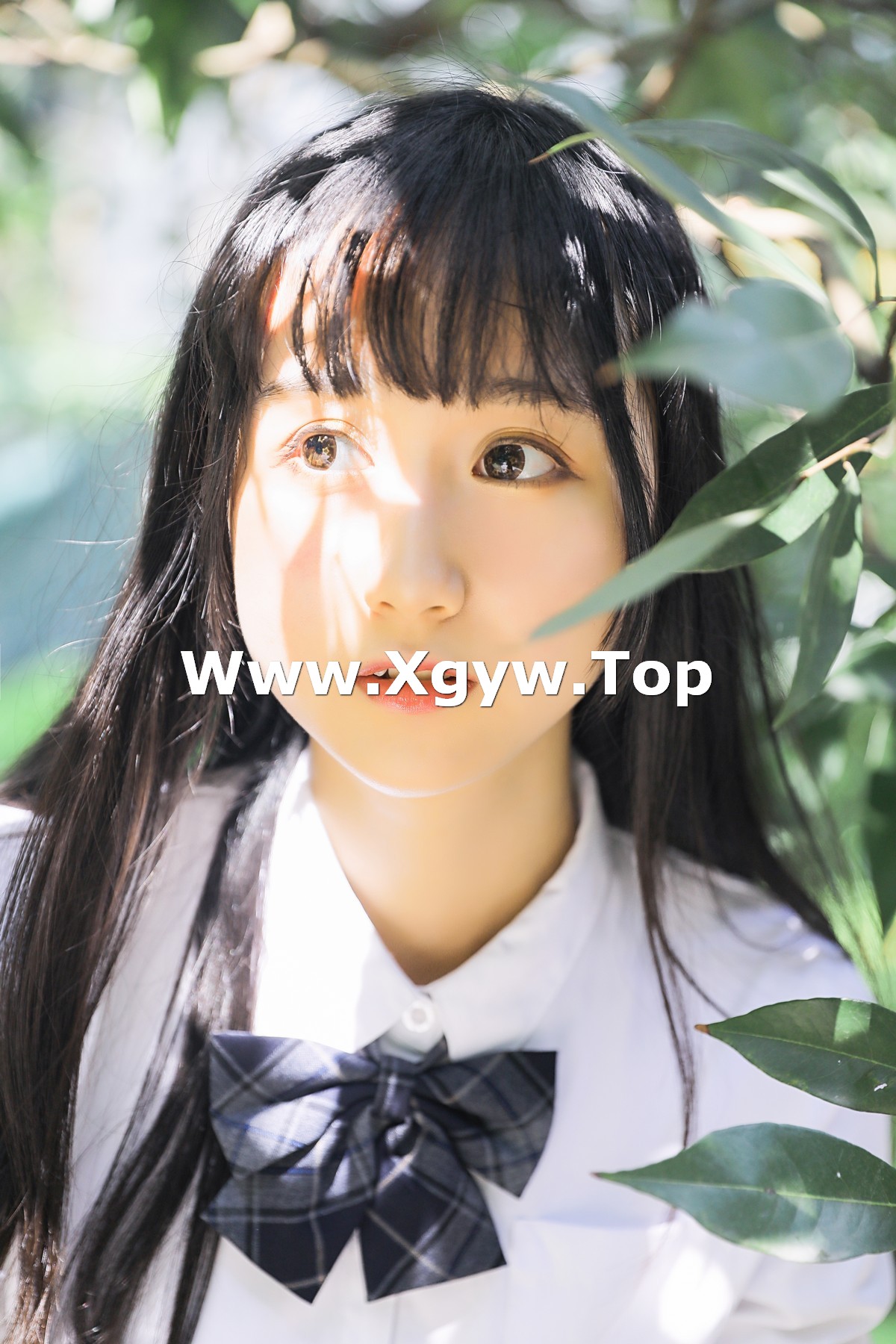 xgyw.top_萌系小姐姐木绵绵OwO上体育课啦主题户外性感学妹JK 体育课运动服迷人写真59P