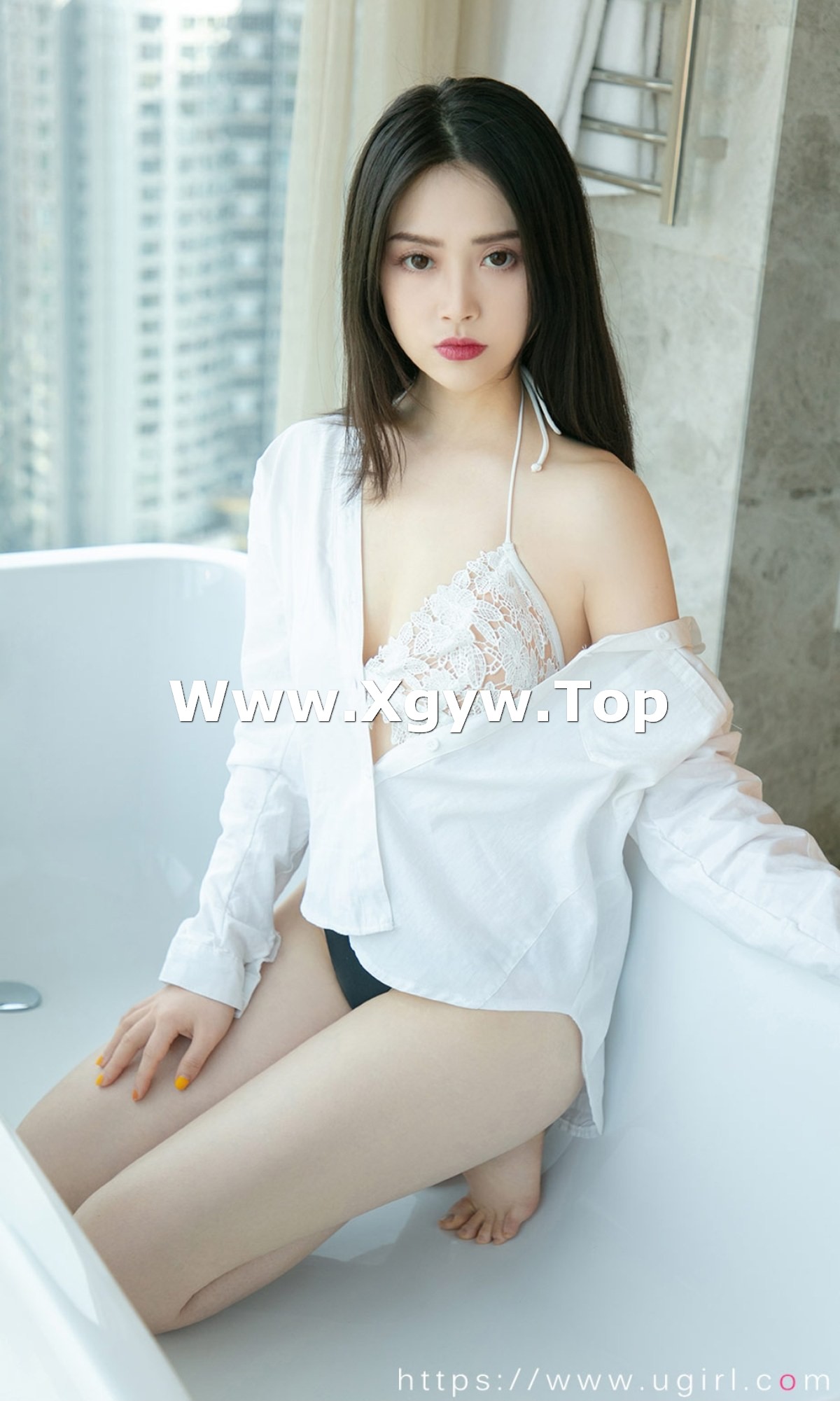 xgyw.top_[Ugirls爱尤物]No.2378_模特惠惠子私房性感白衬衣 多套服饰秀完美身材诱惑写真35P