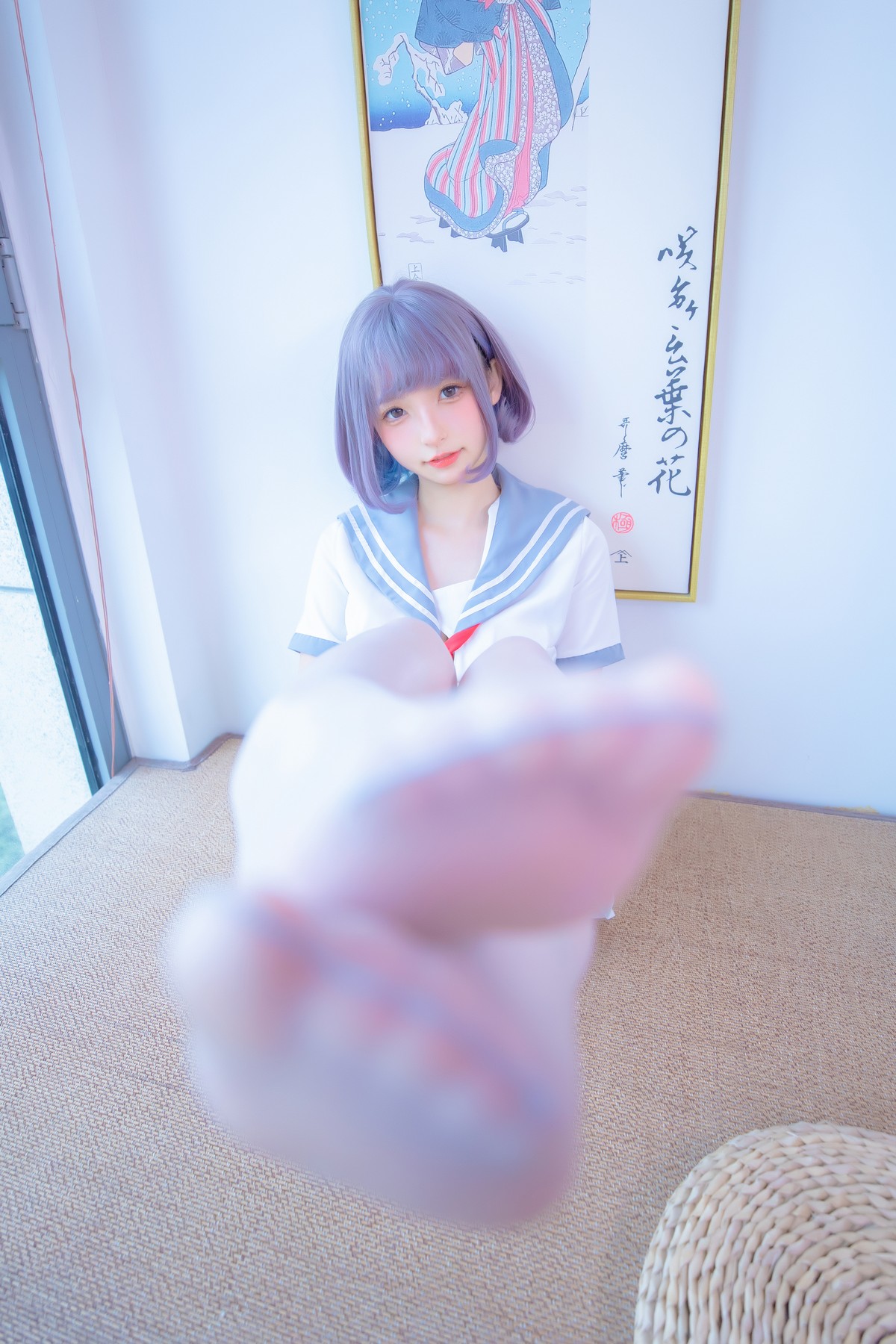 xgyw.top_萝莉美女神楽坂真冬灰丝JK主题私房性感超短JK服饰配灰丝袜秀美腿诱惑写真75P