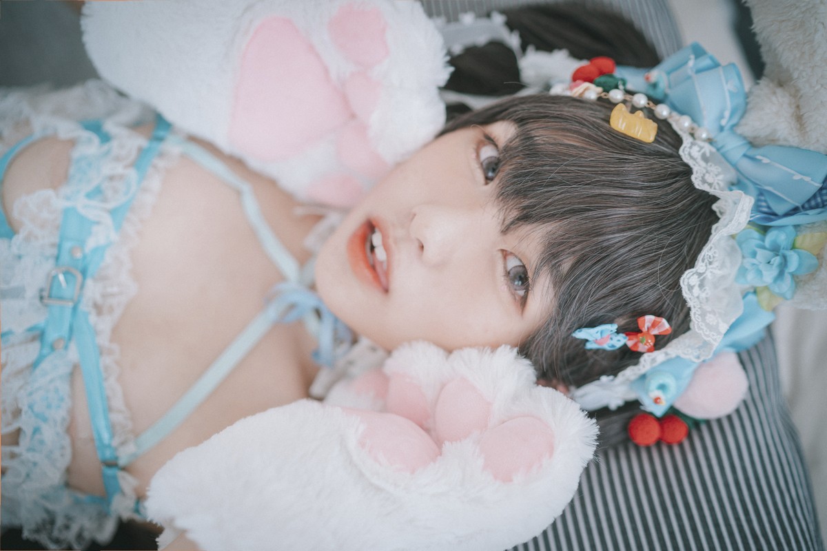 xgyw.top_[DJAWA]No.157_模特Sonson_Turquoise Bunny主题性感兔女郎服饰配白丝吊袜诱惑写真51P