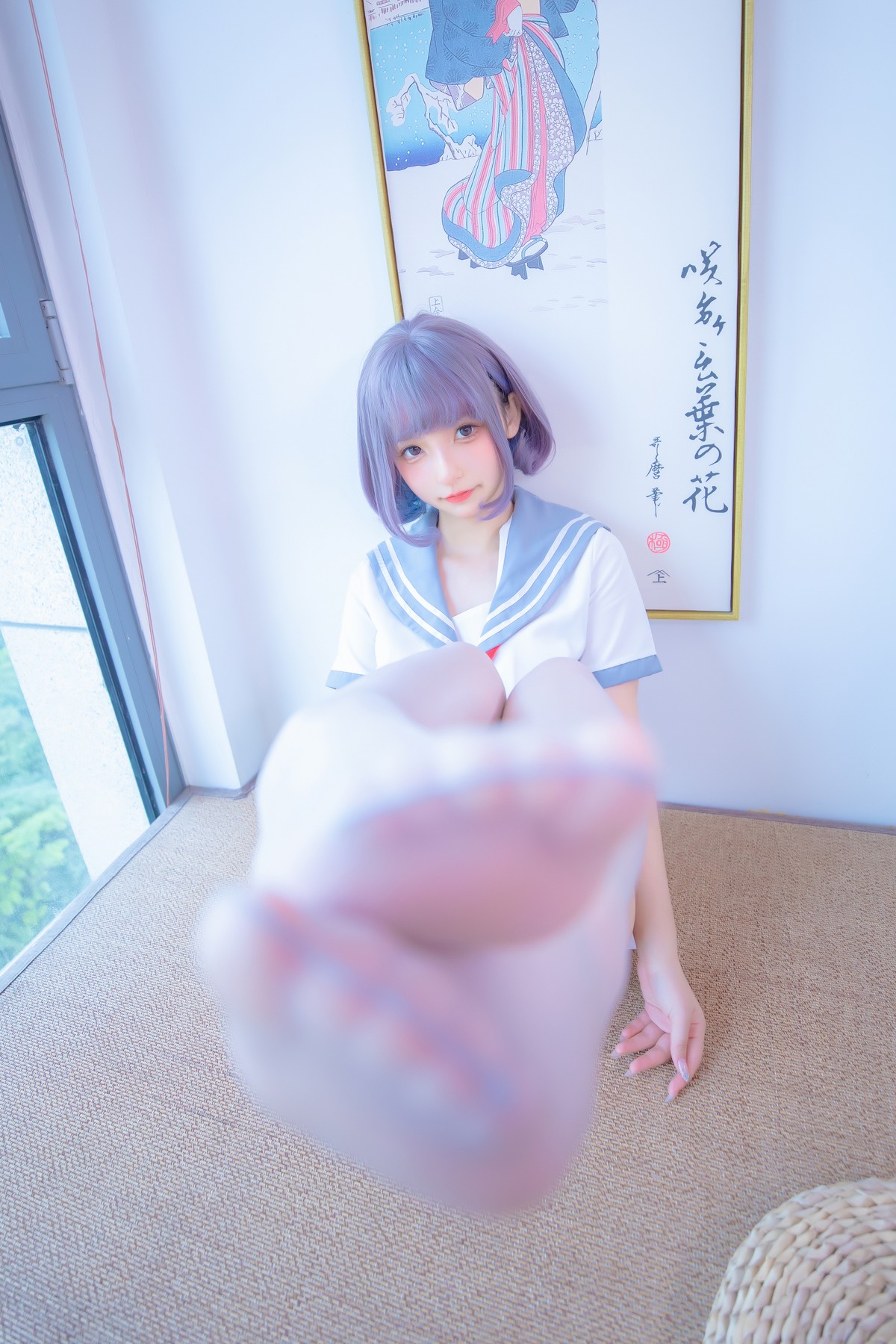 xgyw.top_萝莉美女神楽坂真冬灰丝JK主题私房性感超短JK服饰配灰丝袜秀美腿诱惑写真75P