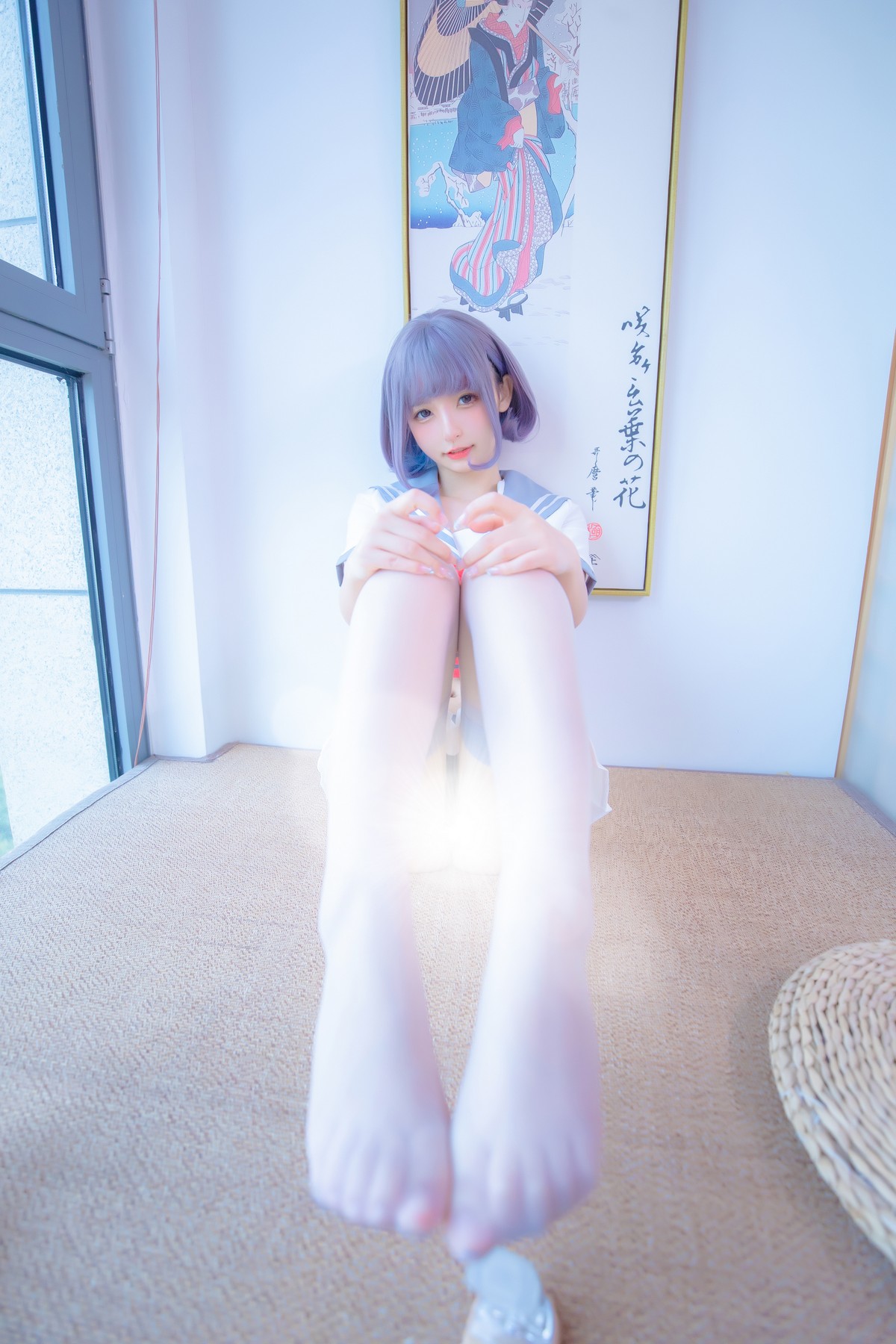 xgyw.top_萝莉美女神楽坂真冬灰丝JK主题私房性感超短JK服饰配灰丝袜秀美腿诱惑写真75P