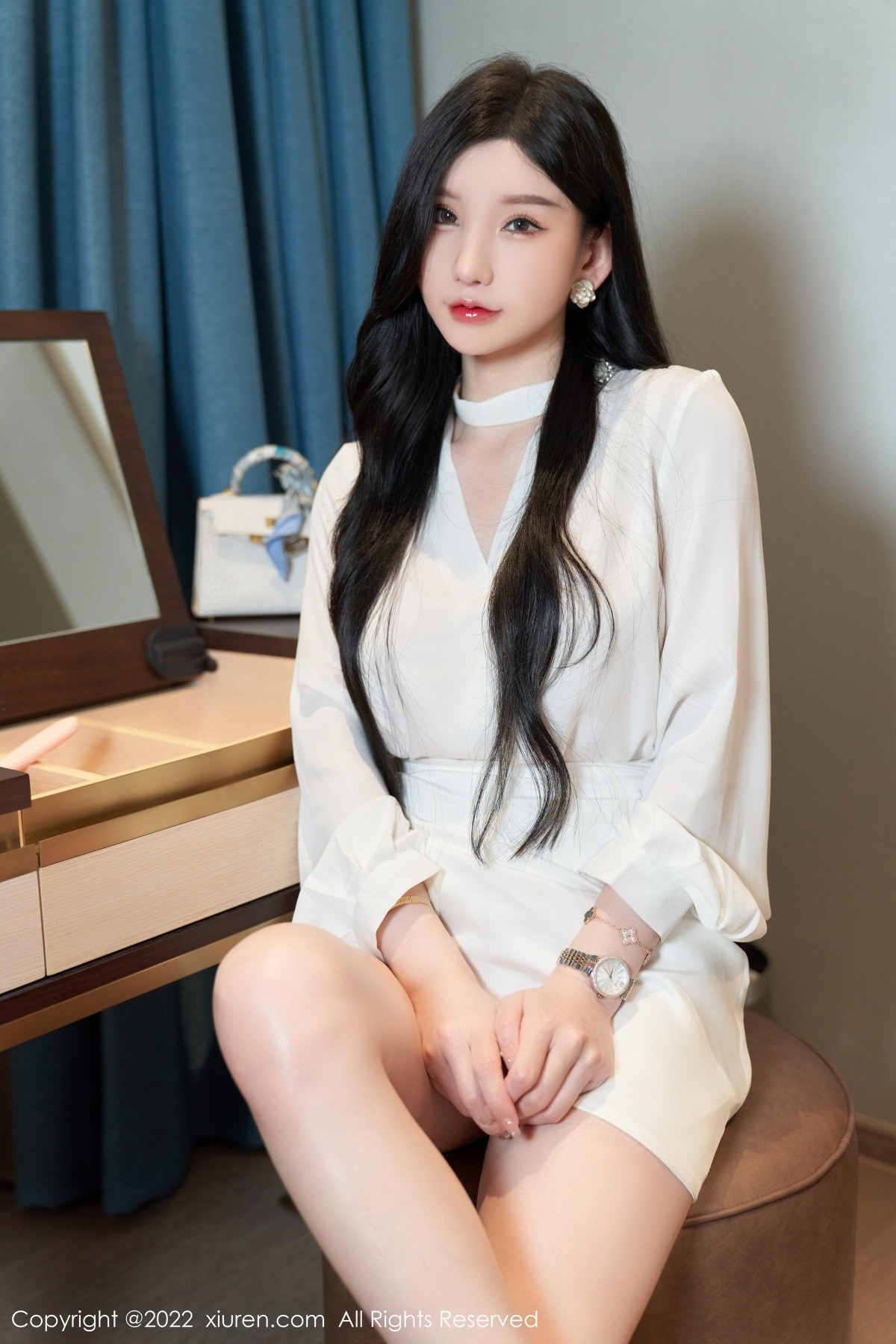 xgyw.top_XiuRen第5381期_女神周于希Sally私房简约白色服半脱露蕾丝内裤秀翘臀诱惑写真77P