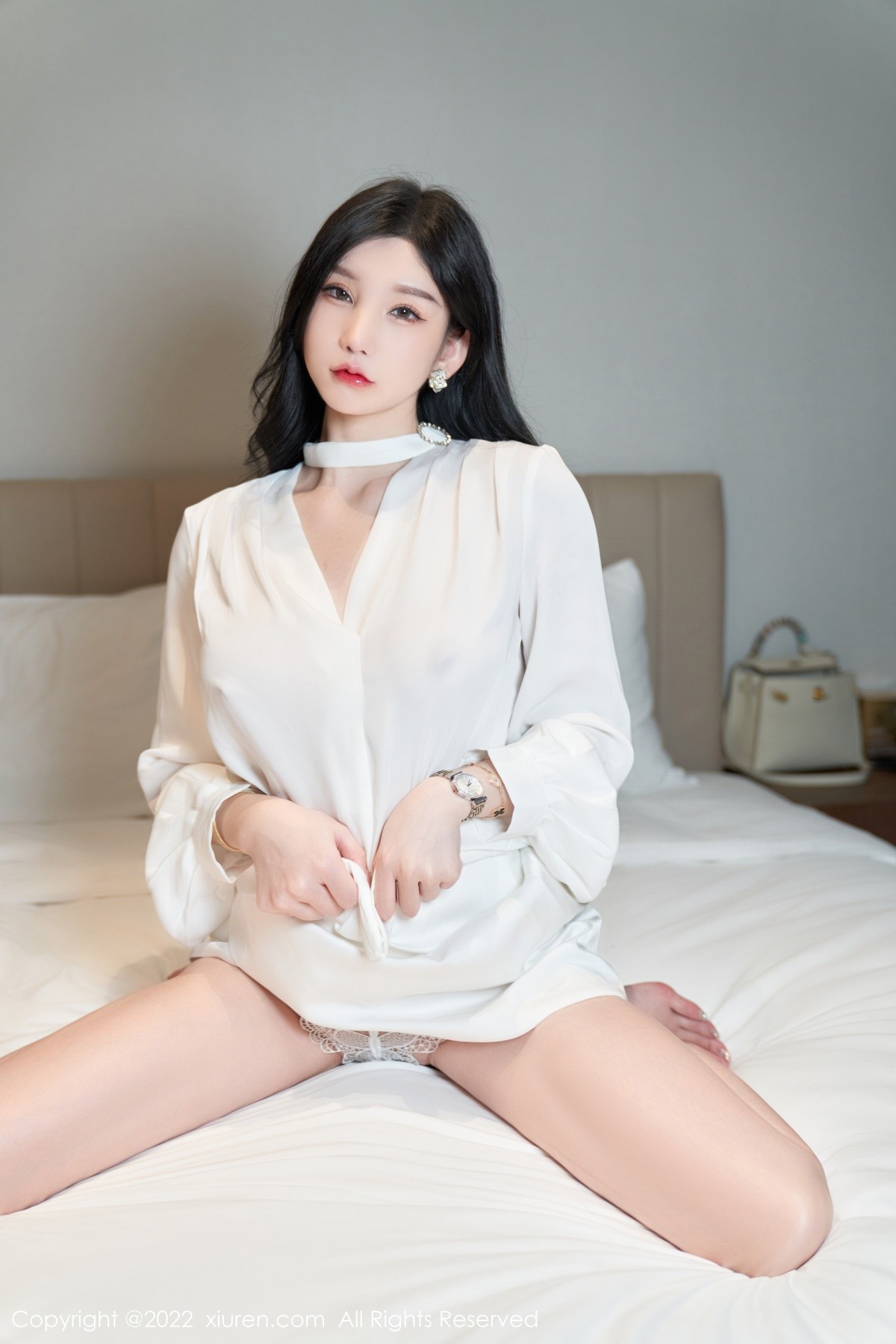 xgyw.top_XiuRen第5381期_女神周于希Sally私房简约白色服半脱露蕾丝内裤秀翘臀诱惑写真77P