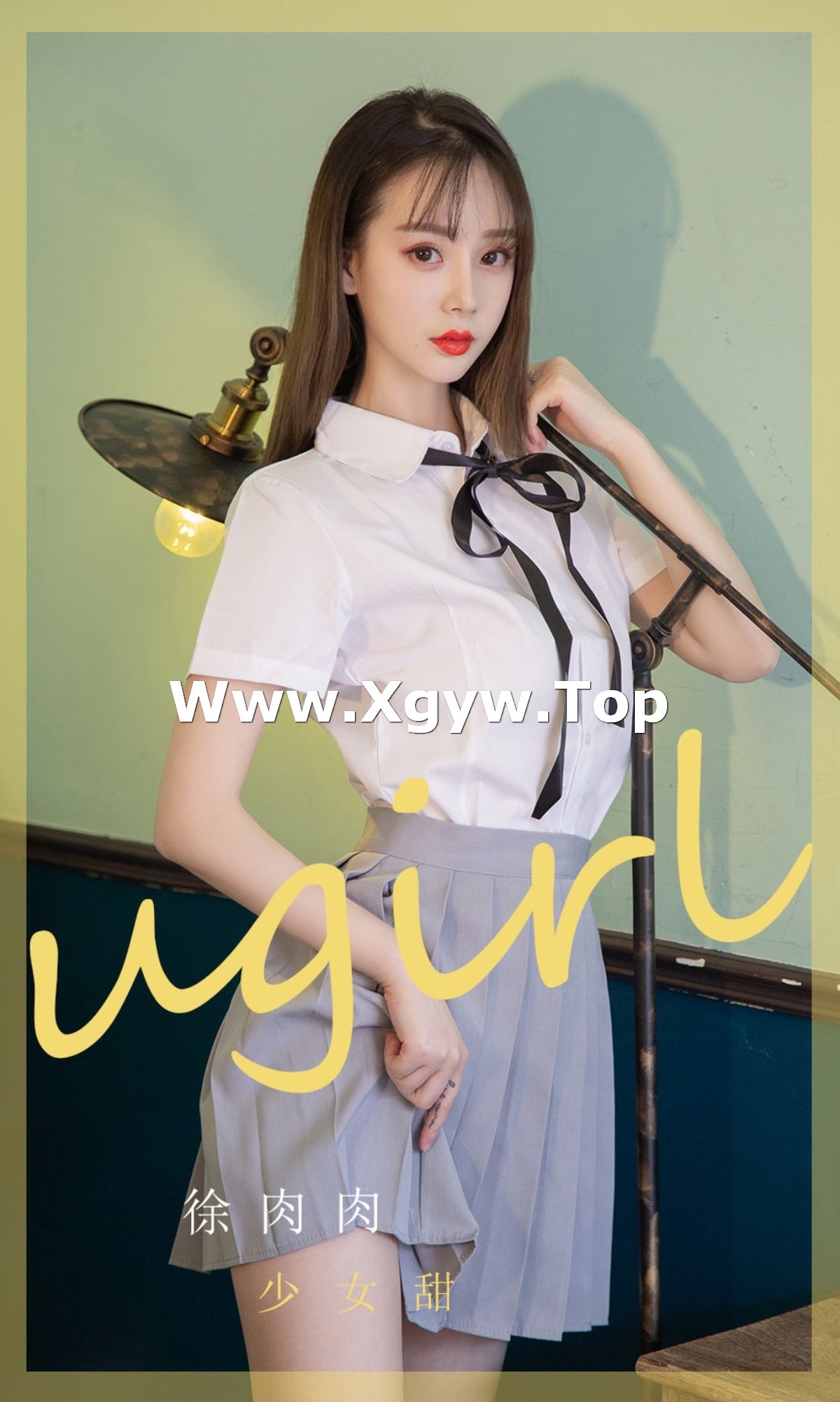 xgyw.top_[Ugirls爱尤物]No.2381_模特徐肉肉私房性感JK制服 唐风旗袍秀完美身材诱惑写真35P