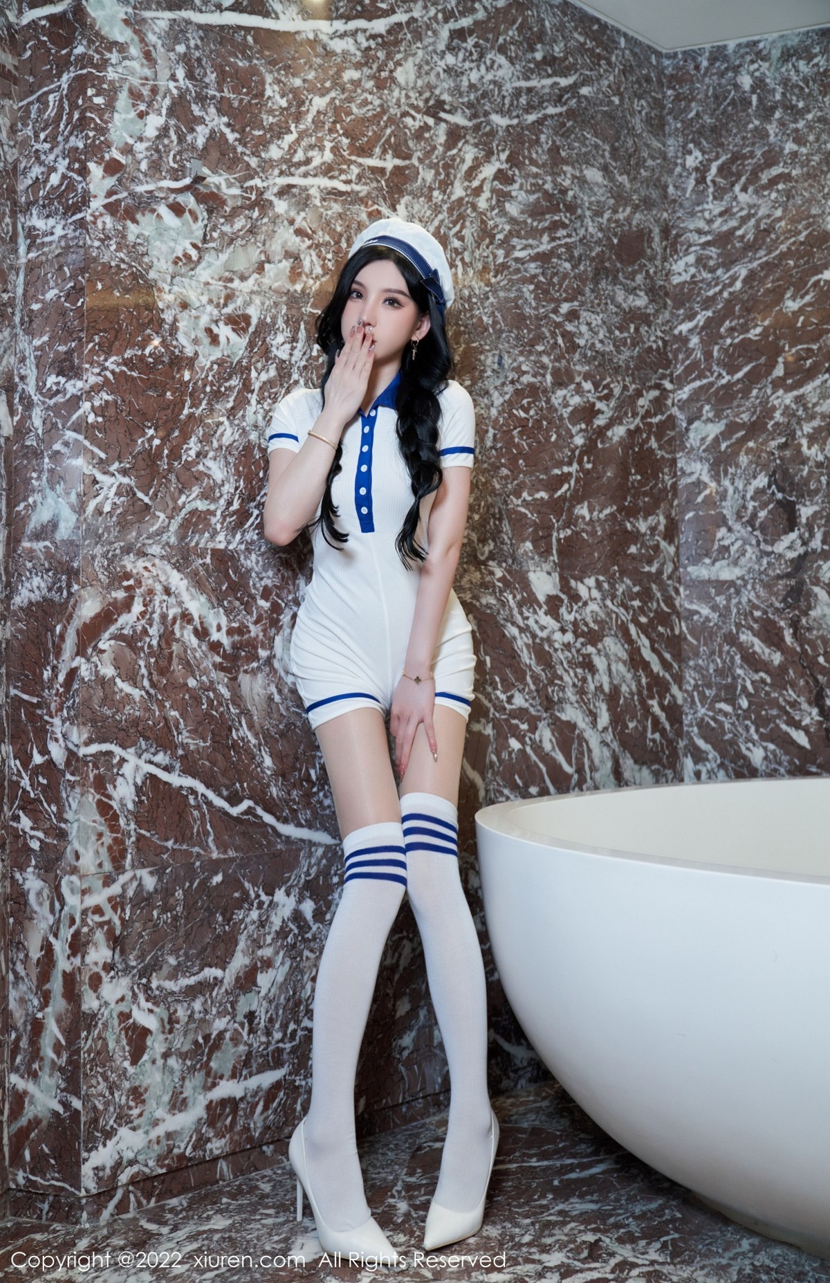 xgyw.top_XiuRen第5397期_女神周于希Sally私房浴室白色连体衣秀完美身材迷人诱惑写真85P