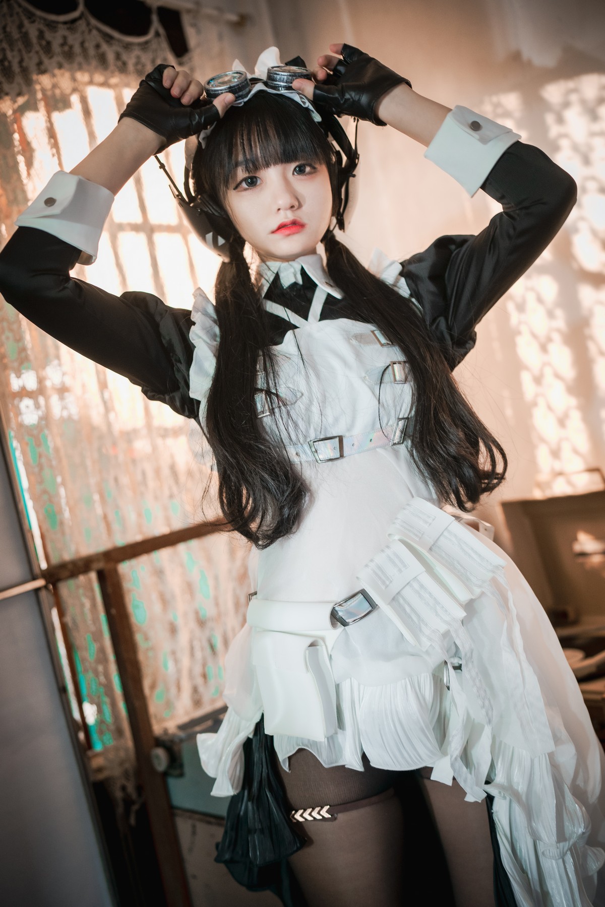 xgyw.top_[DJAWA]No.160_模特Jenny_Combat Maid Mansion主题脱女仆装露三点式内衣诱惑写真121P