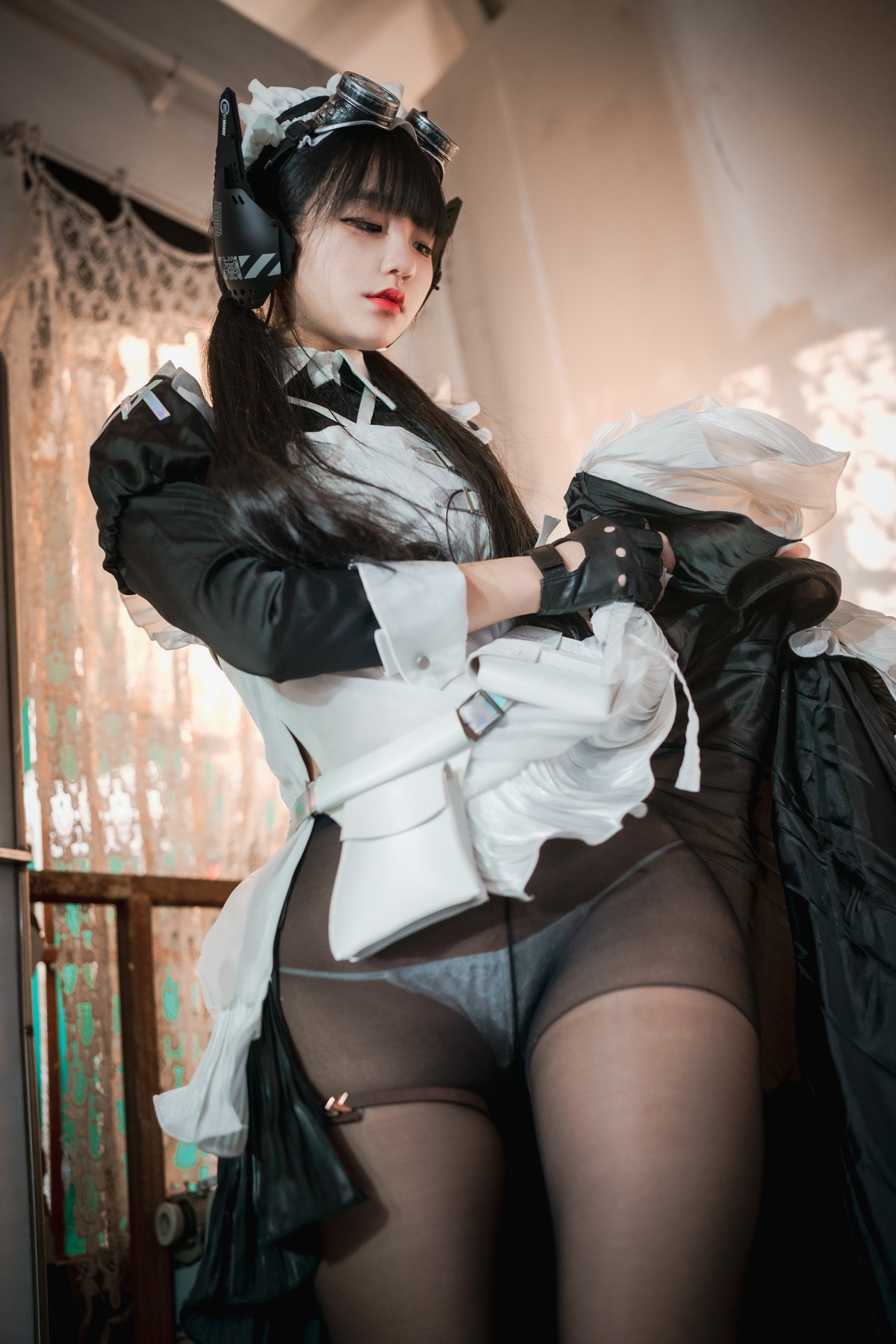 xgyw.top_[DJAWA]No.160_模特Jenny_Combat Maid Mansion主题脱女仆装露三点式内衣诱惑写真121P