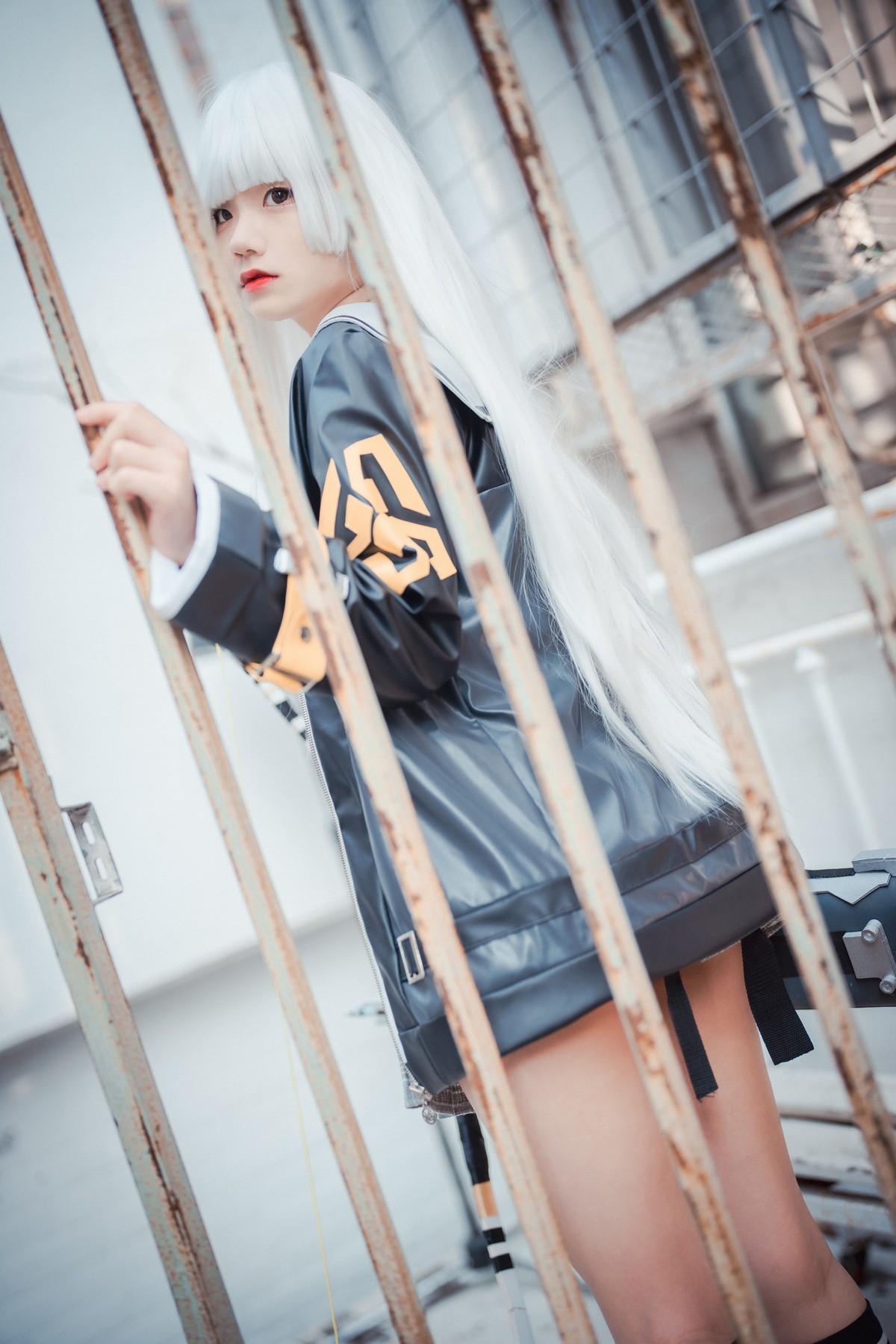 xgyw.top_[DJAWA]No.162_模特Jenny_Eternal Return RIO主题户外性感JK服饰秀美腿诱惑写真43P