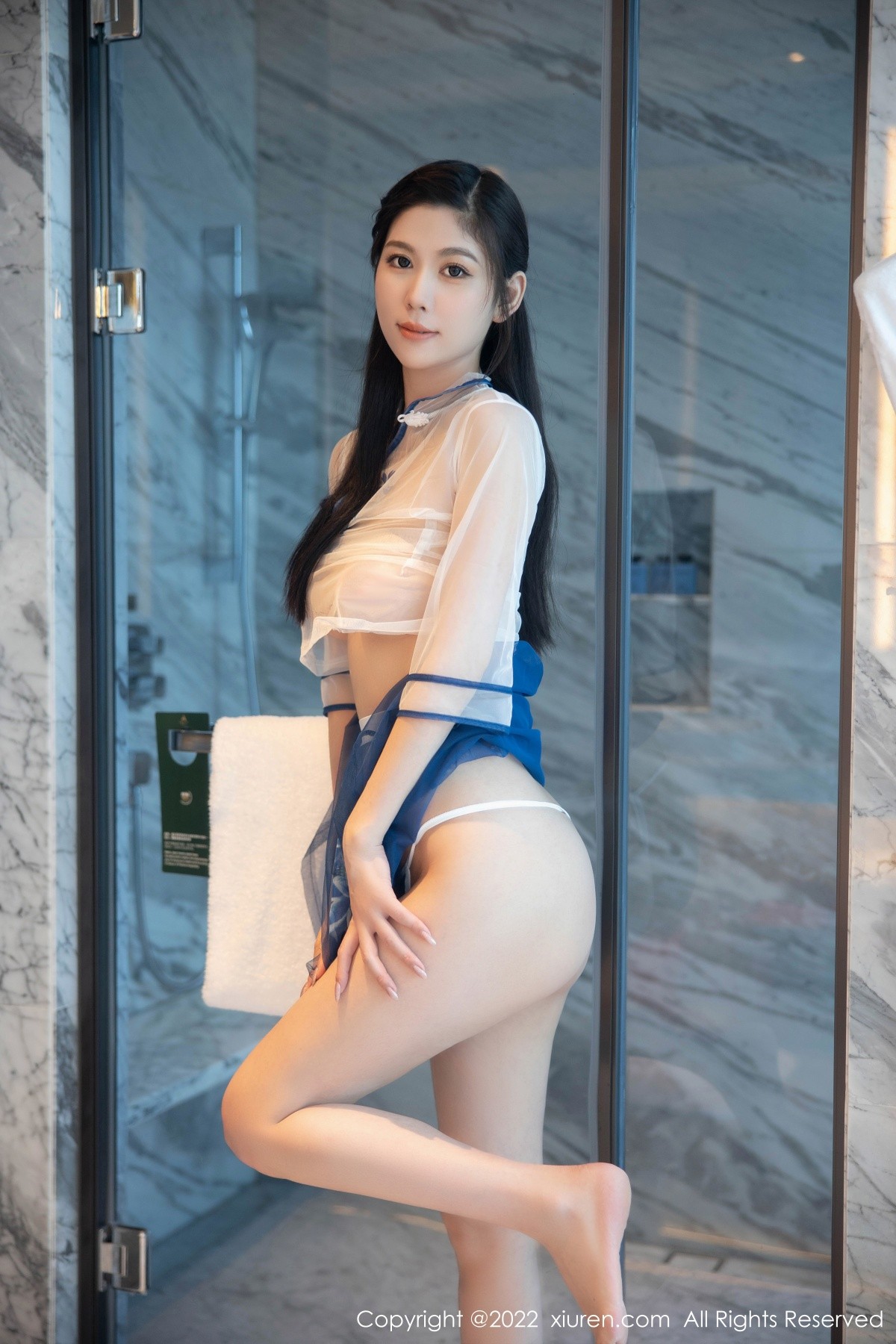 xgyw.top_XiuRen第5401期_模特李雅柔182CM白色轻透古装服饰透视秀惹火身材诱惑写真60P