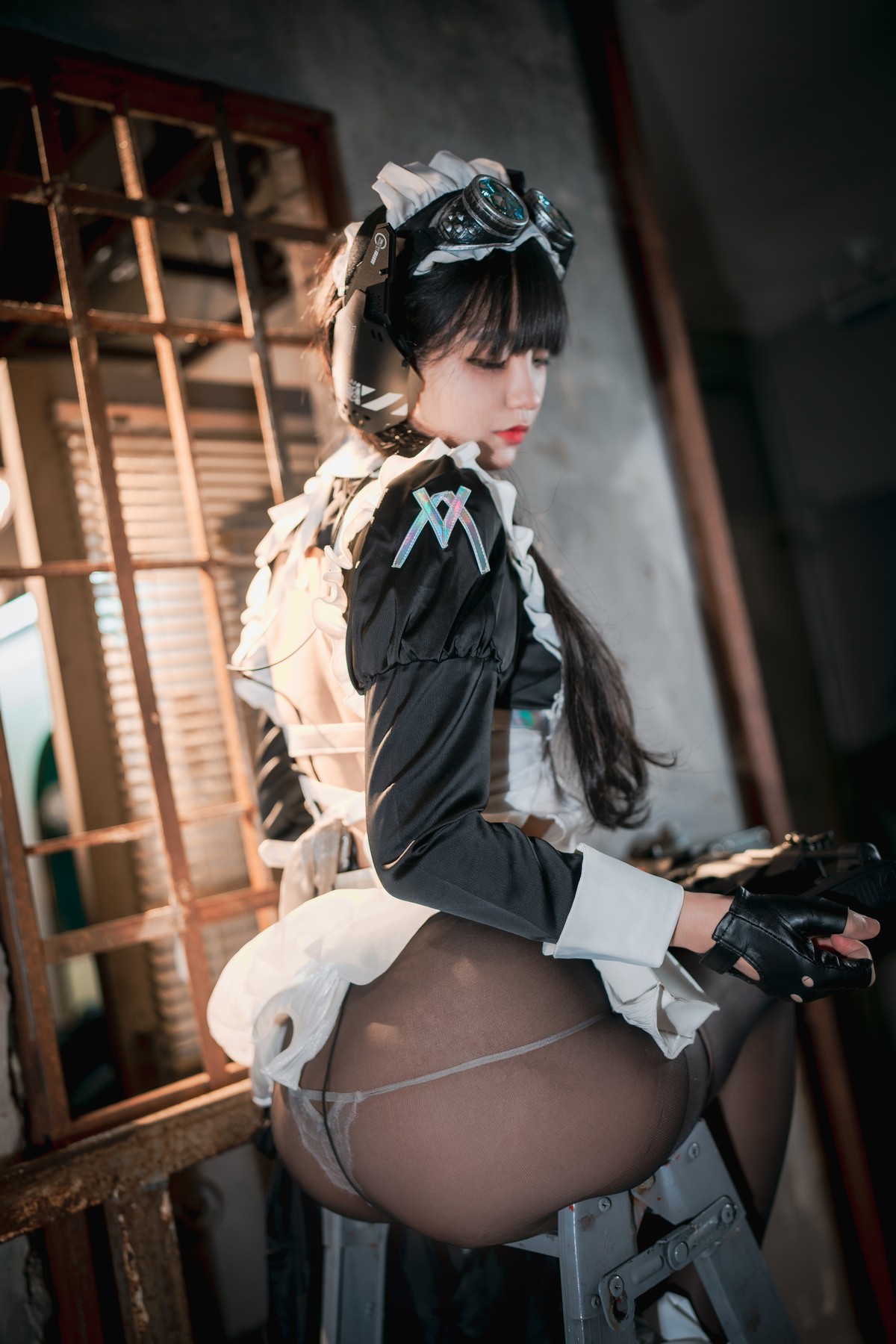 xgyw.top_[DJAWA]No.160_模特Jenny_Combat Maid Mansion主题脱女仆装露三点式内衣诱惑写真121P