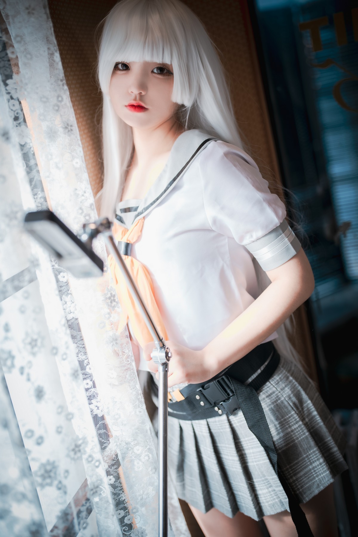 xgyw.top_[DJAWA]No.162_模特Jenny_Eternal Return RIO主题户外性感JK服饰秀美腿诱惑写真43P