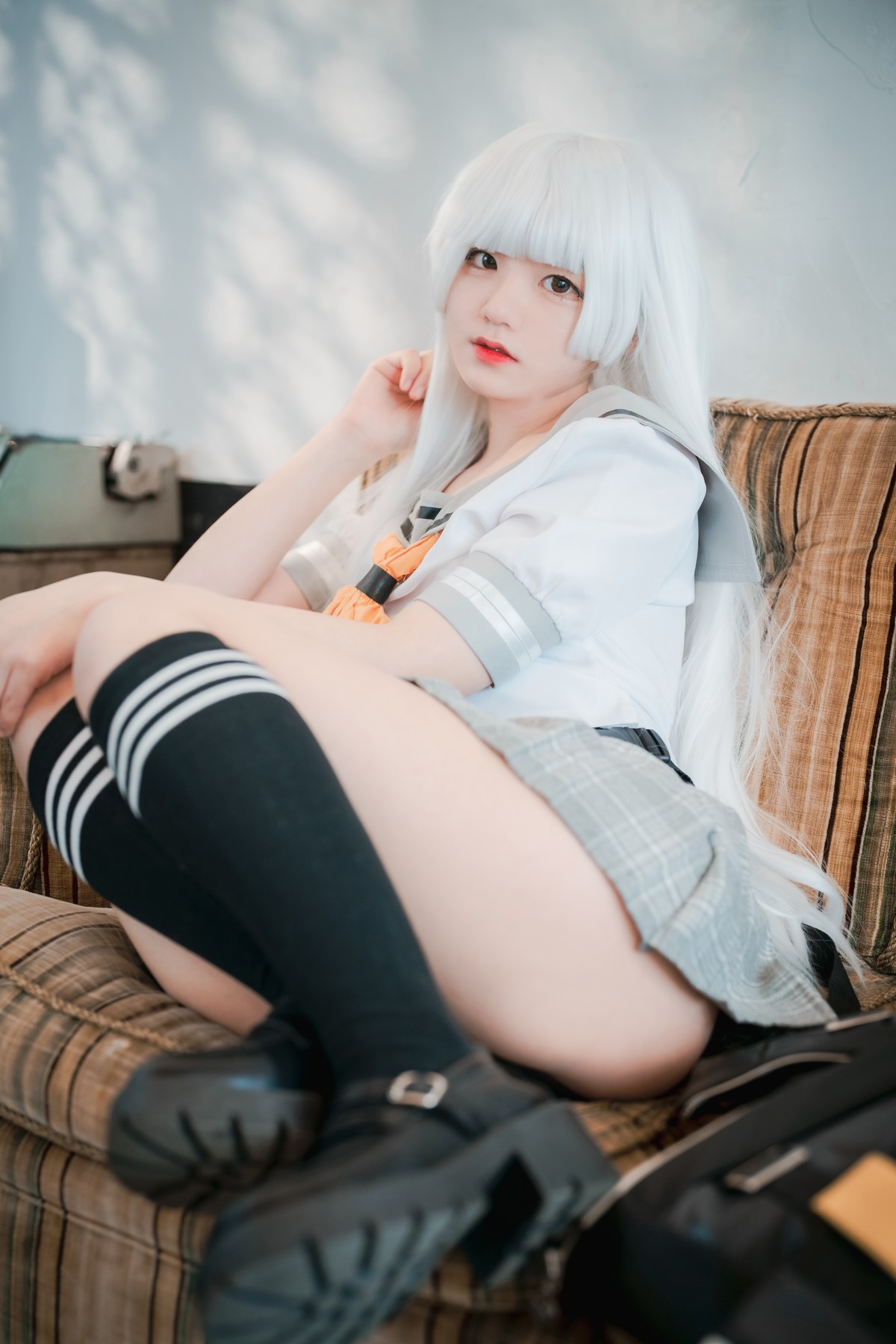 xgyw.top_[DJAWA]No.162_模特Jenny_Eternal Return RIO主题户外性感JK服饰秀美腿诱惑写真43P