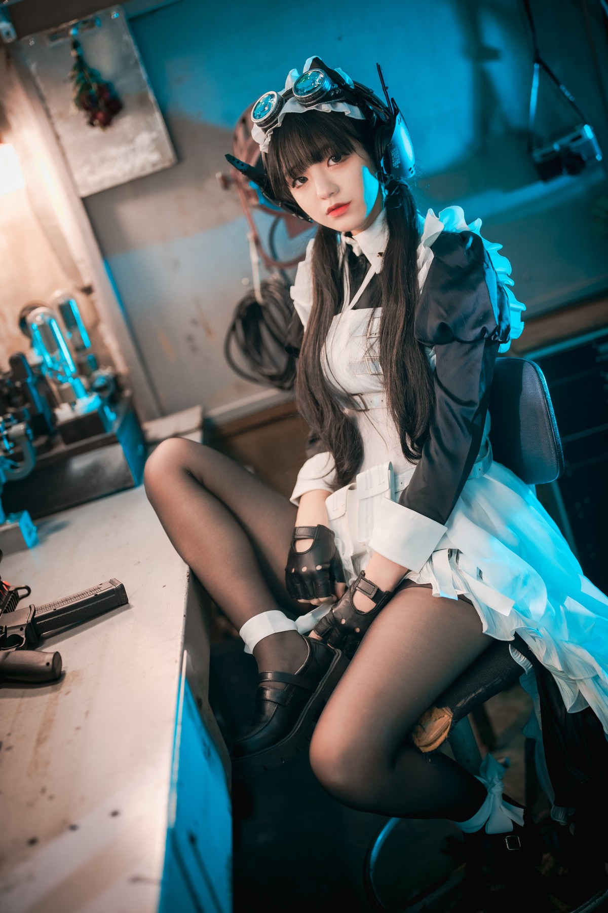 xgyw.top_[DJAWA]No.160_模特Jenny_Combat Maid Mansion主题脱女仆装露三点式内衣诱惑写真121P