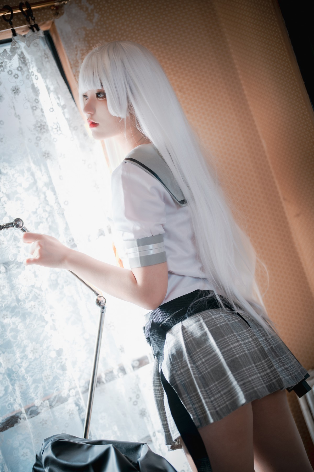 xgyw.top_[DJAWA]No.162_模特Jenny_Eternal Return RIO主题户外性感JK服饰秀美腿诱惑写真43P
