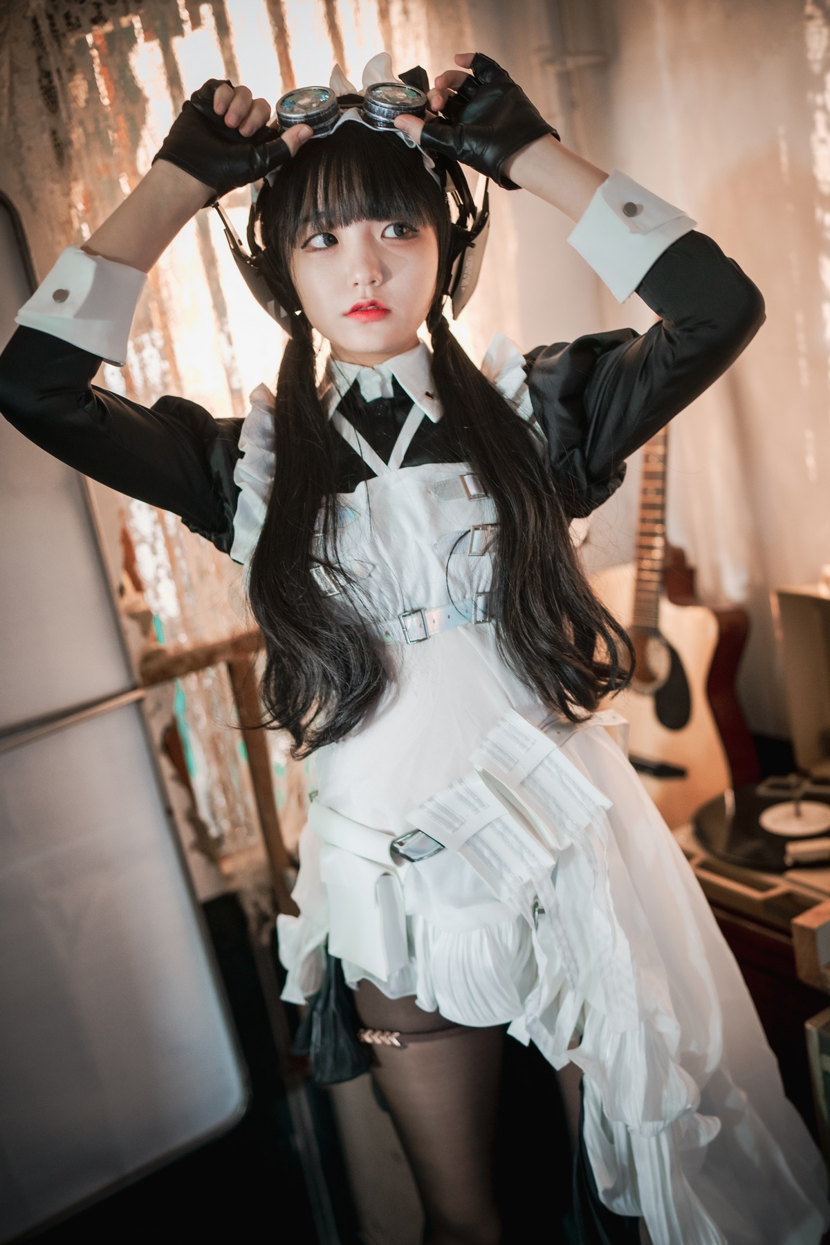 xgyw.top_[DJAWA]No.160_模特Jenny_Combat Maid Mansion主题脱女仆装露三点式内衣诱惑写真121P