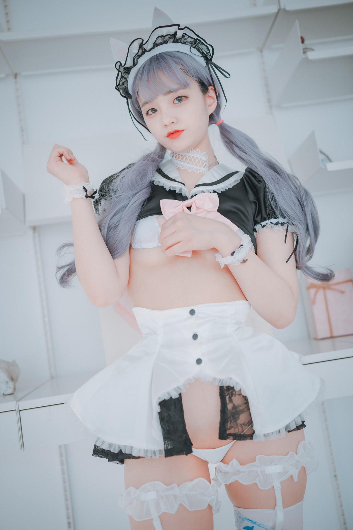xgyw.top_[DJAWA]No.167_模特Jenny_Maid Mansion主题性感女仆装半脱露三点式内衣诱惑写真202P