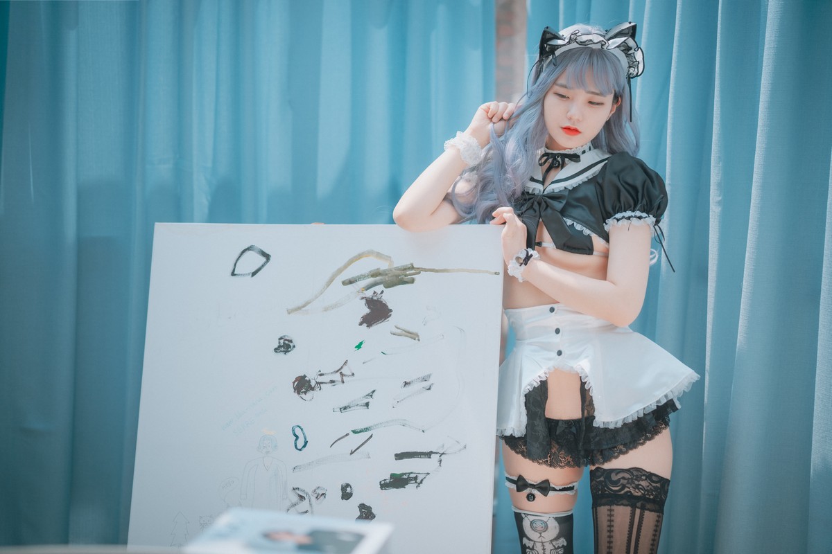 xgyw.top_[DJAWA]No.167_模特Jenny_Maid Mansion主题性感女仆装半脱露三点式内衣诱惑写真202P